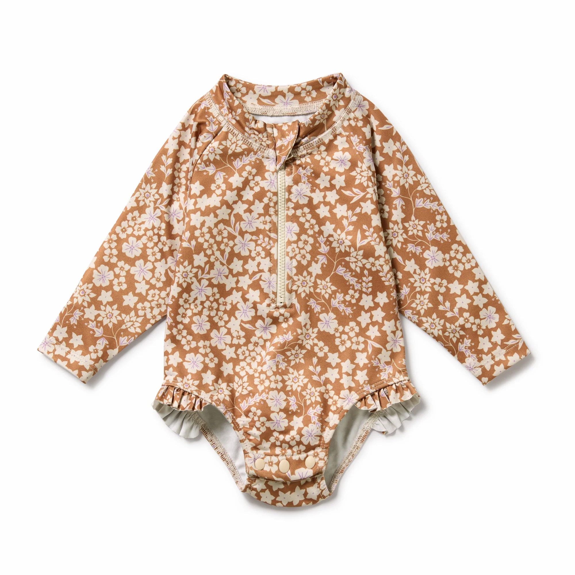 Long Sleeved Swimsuit - Hazel Floral