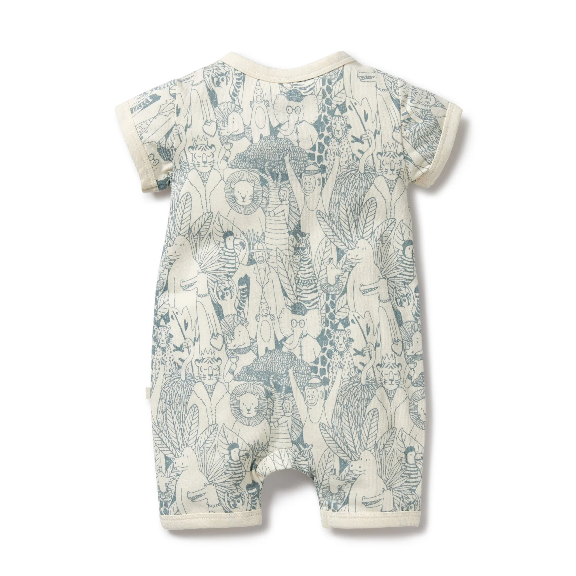 Hello Friends Organic Boyleg Zipsuit - Image 2