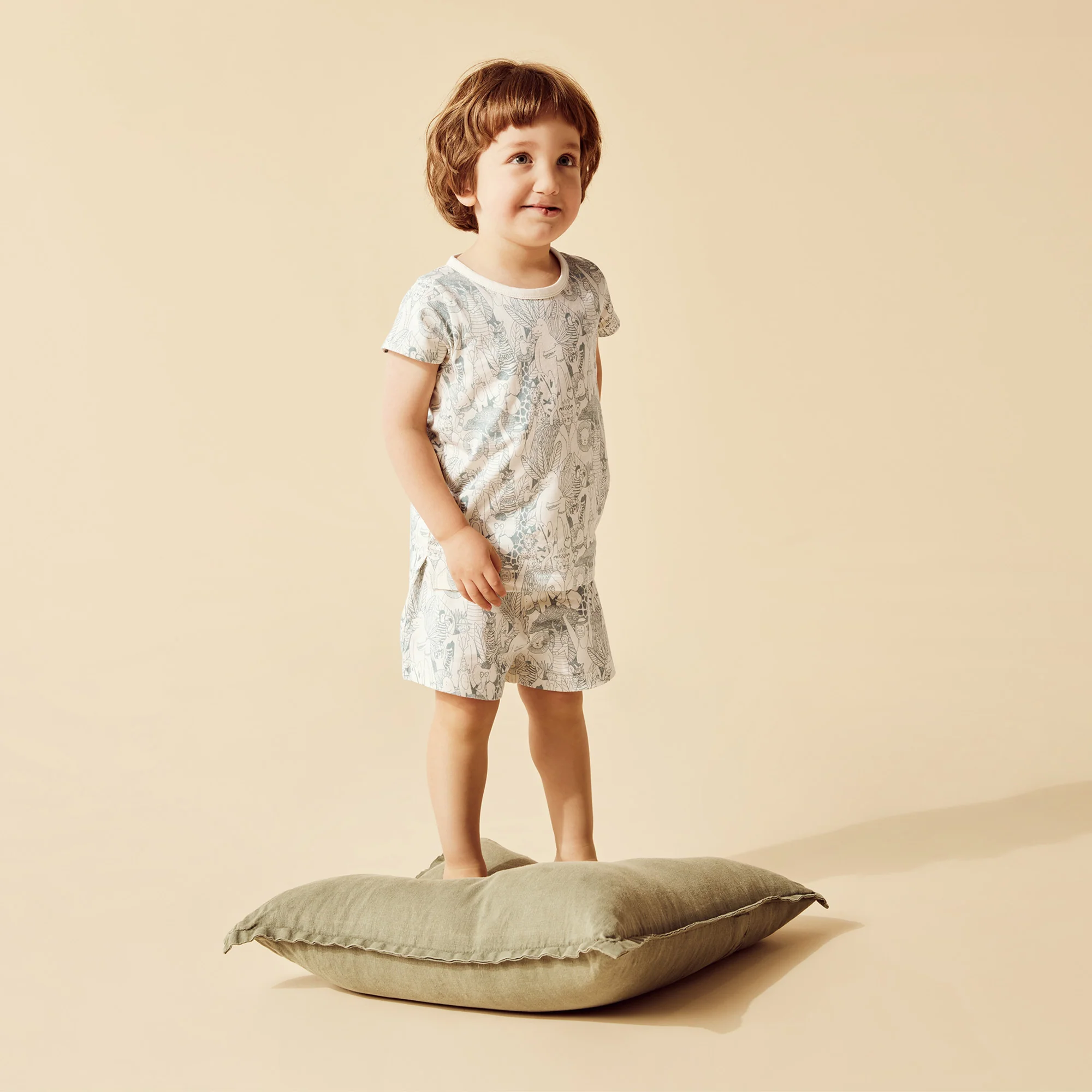 Wilson and Frenchy Hello Friends Organic Short Sleeved Pyjamas - Image 5