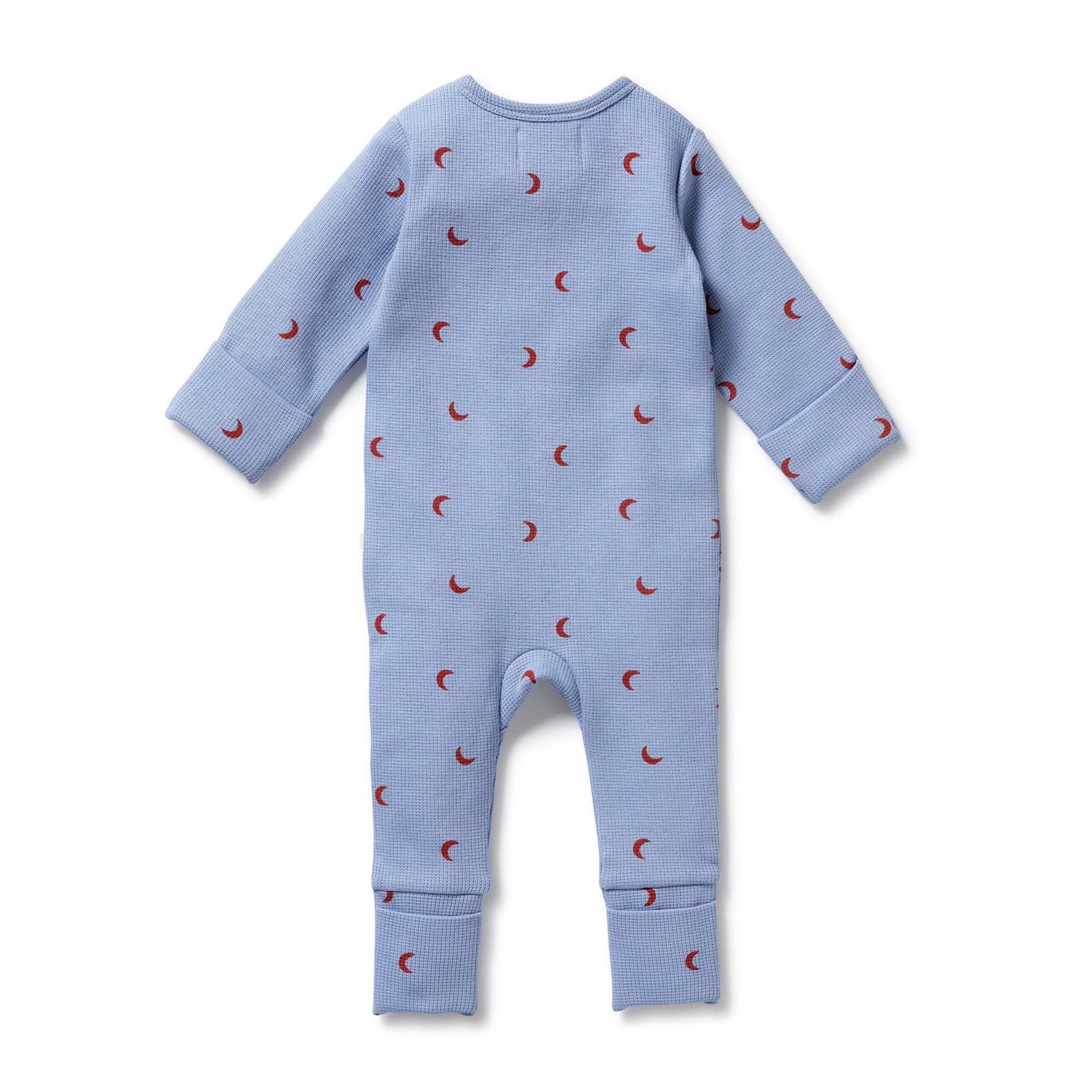 Wilson & Frenchy - Hey Moon Organic Waffle Zipsuit - Image 4