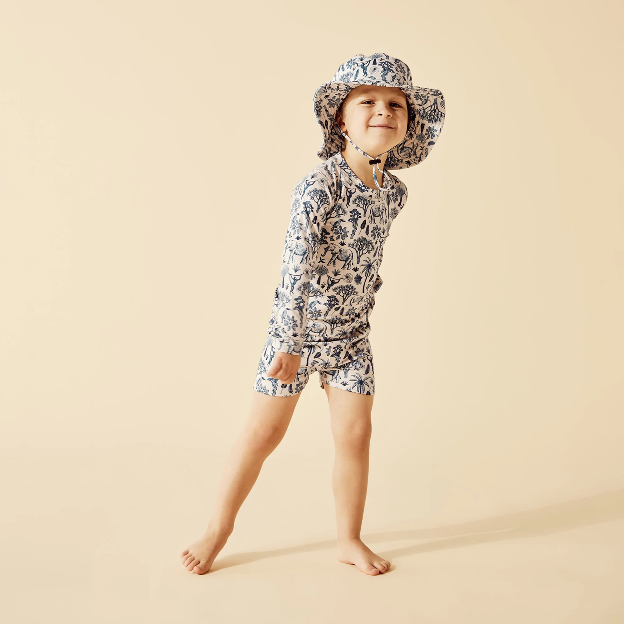 Jungle One Piece Boyleg Swimsuit - Image 6