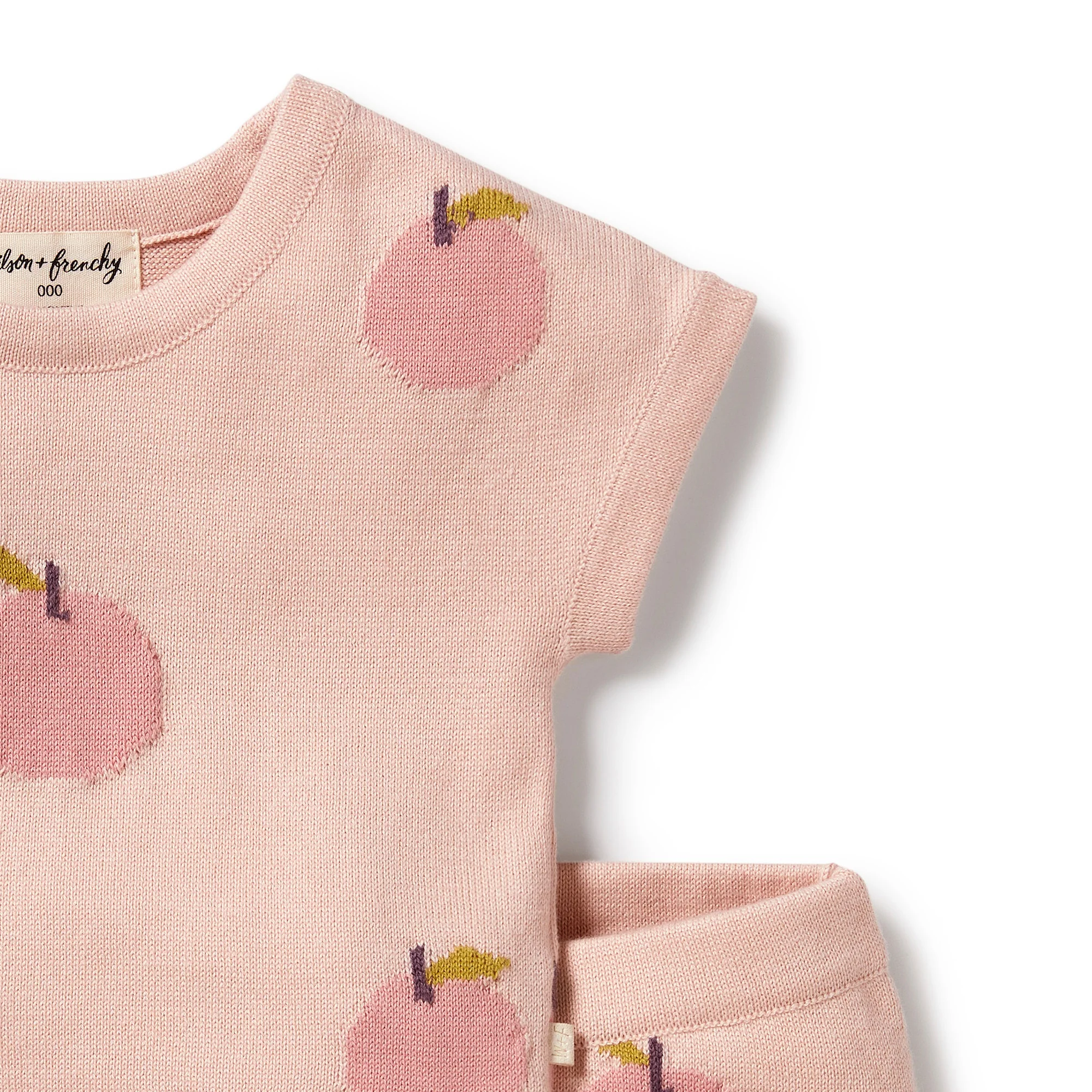 Just Peachy Organic Knitted Set - Image 2