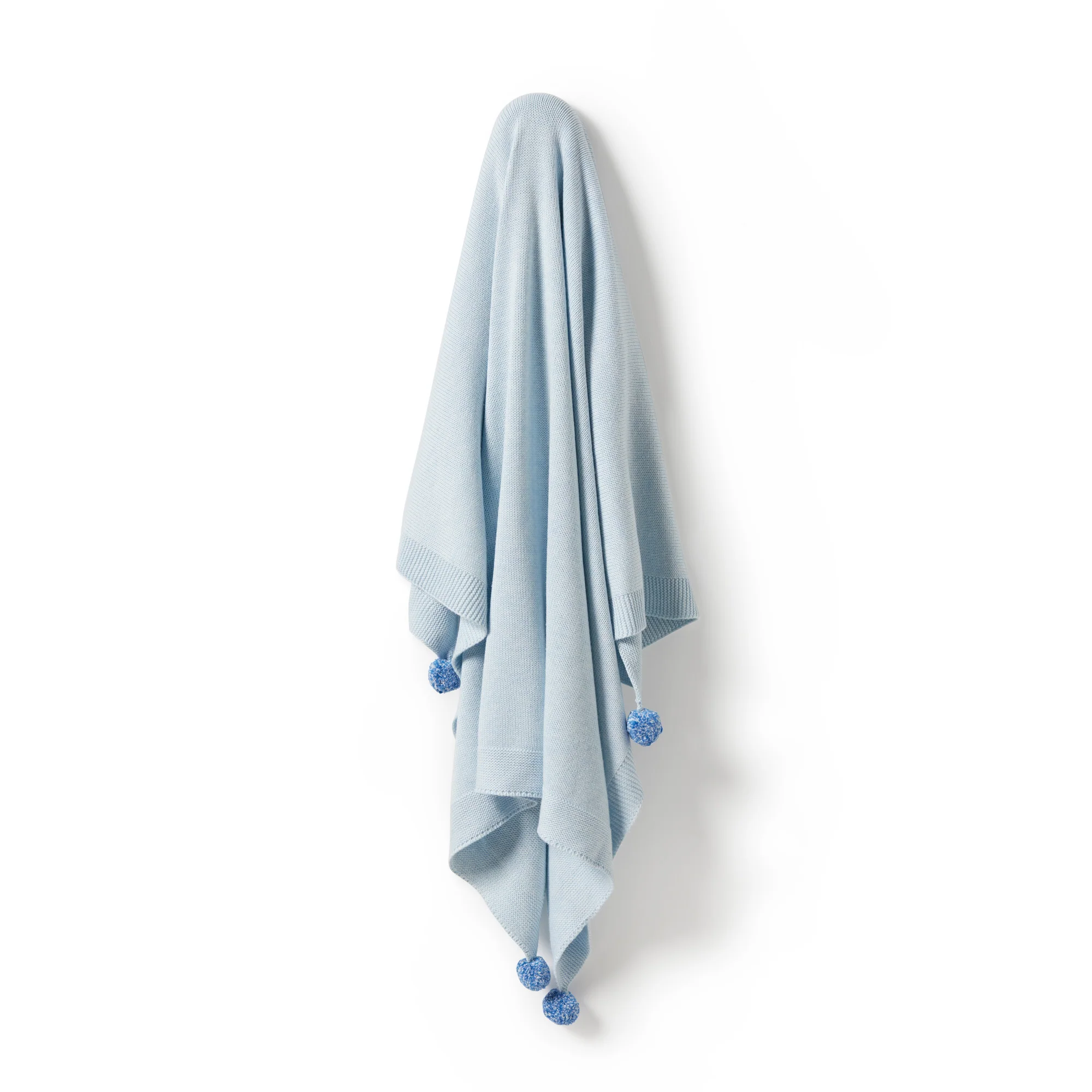 Knitted Blanket - Bluebell Fleck - Image 3