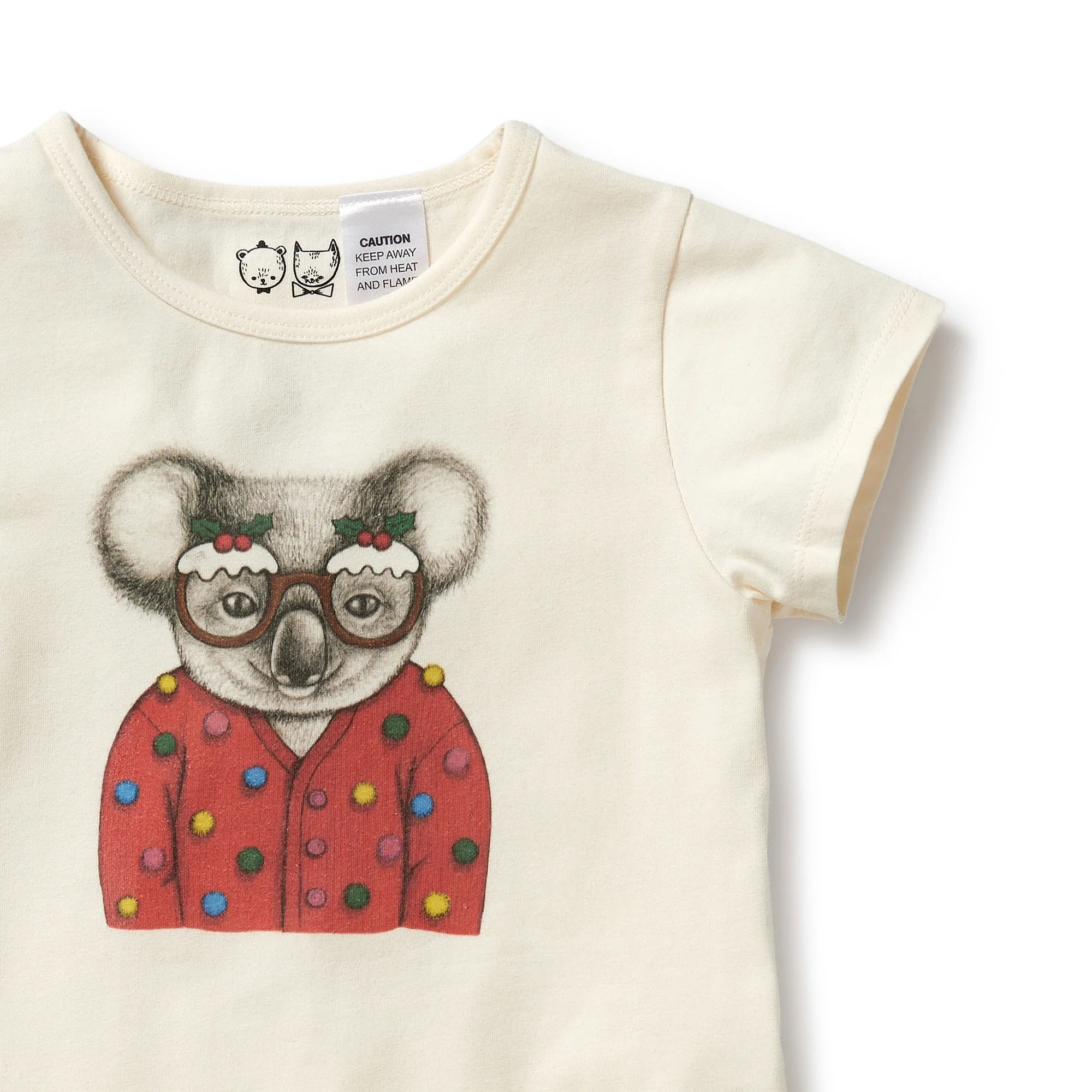 Wilson and Frenchy Koala Organic Christmas Pyjamas - Image 2