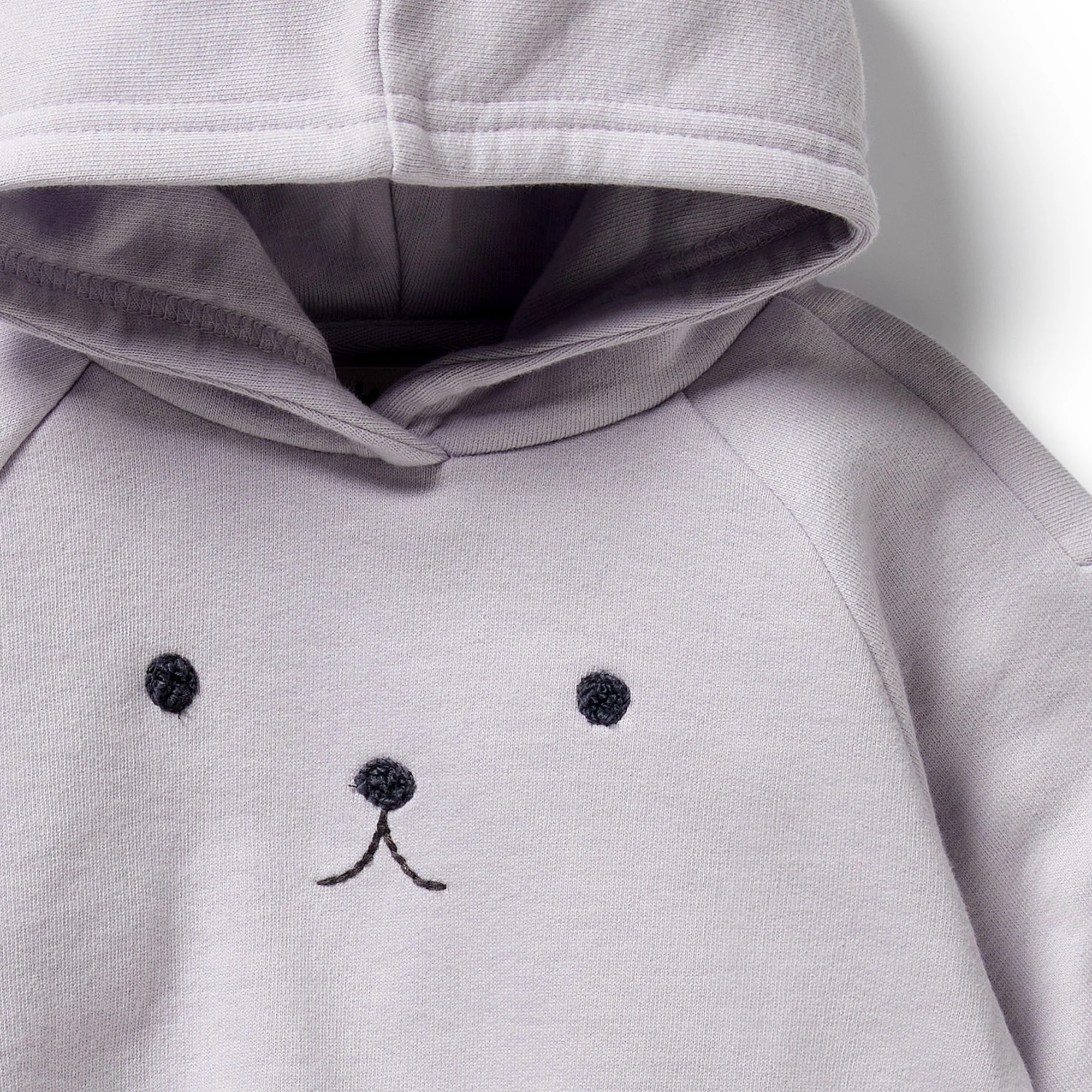 Wilson & Frenchy - Lavender Organic Terry Hooded Sweat - Image 3