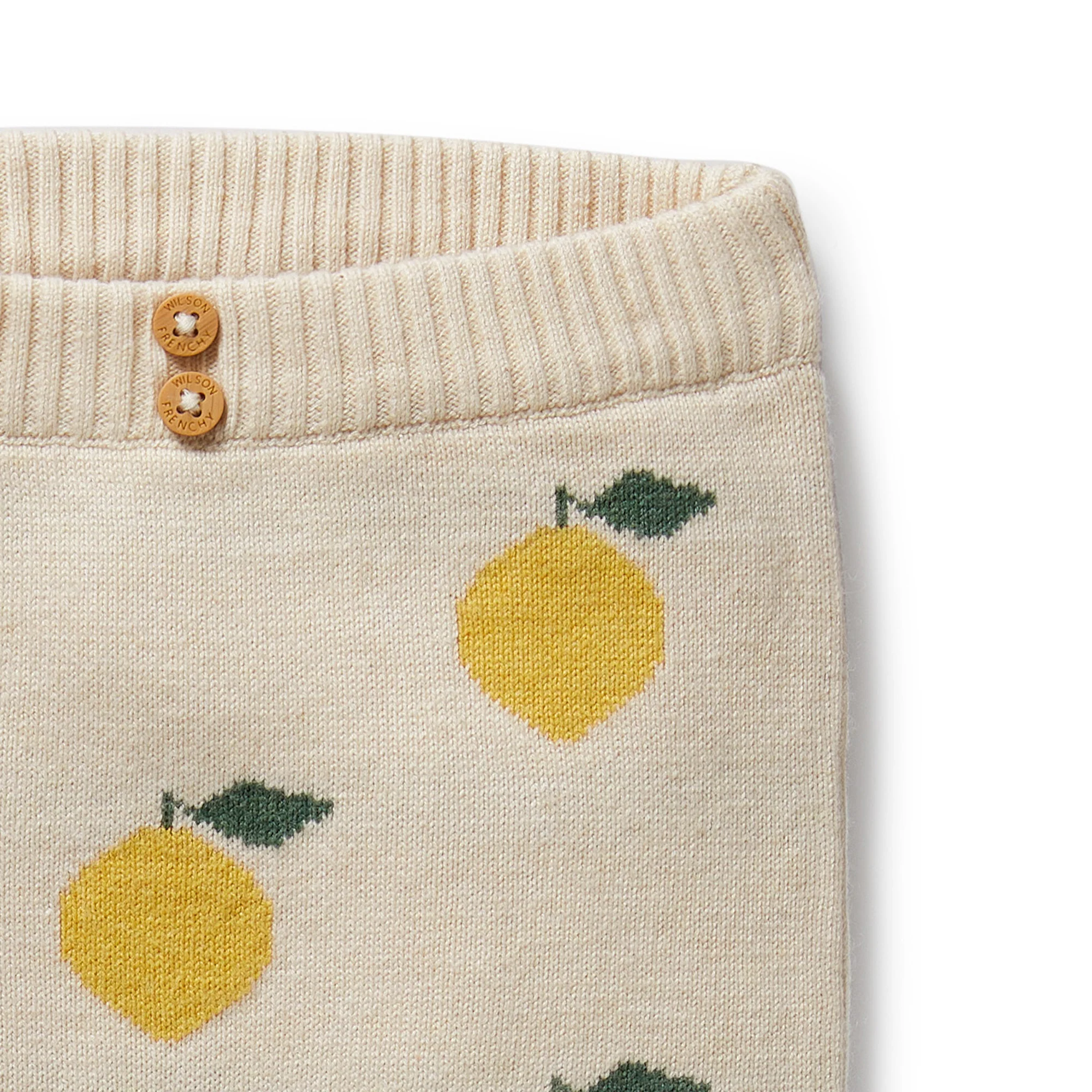 Lemony Organic Knitted Jacquard Legging - Image 3