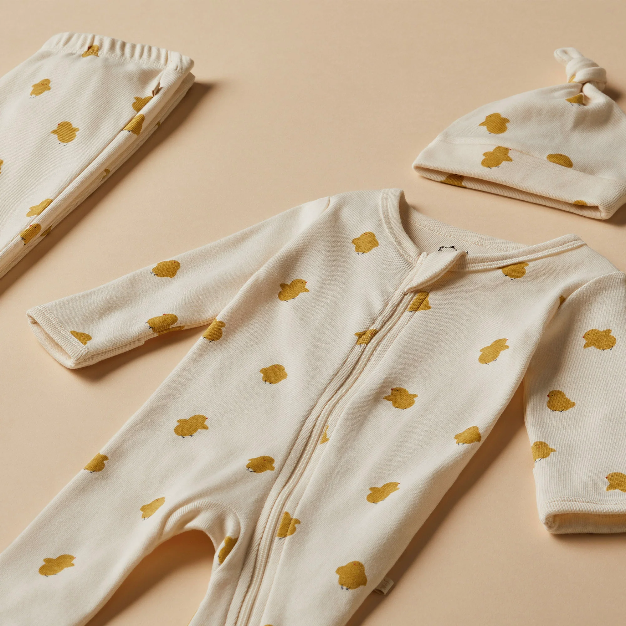 Wilson & Frenchy - Little Chick Organic Knot Hat - Image 2