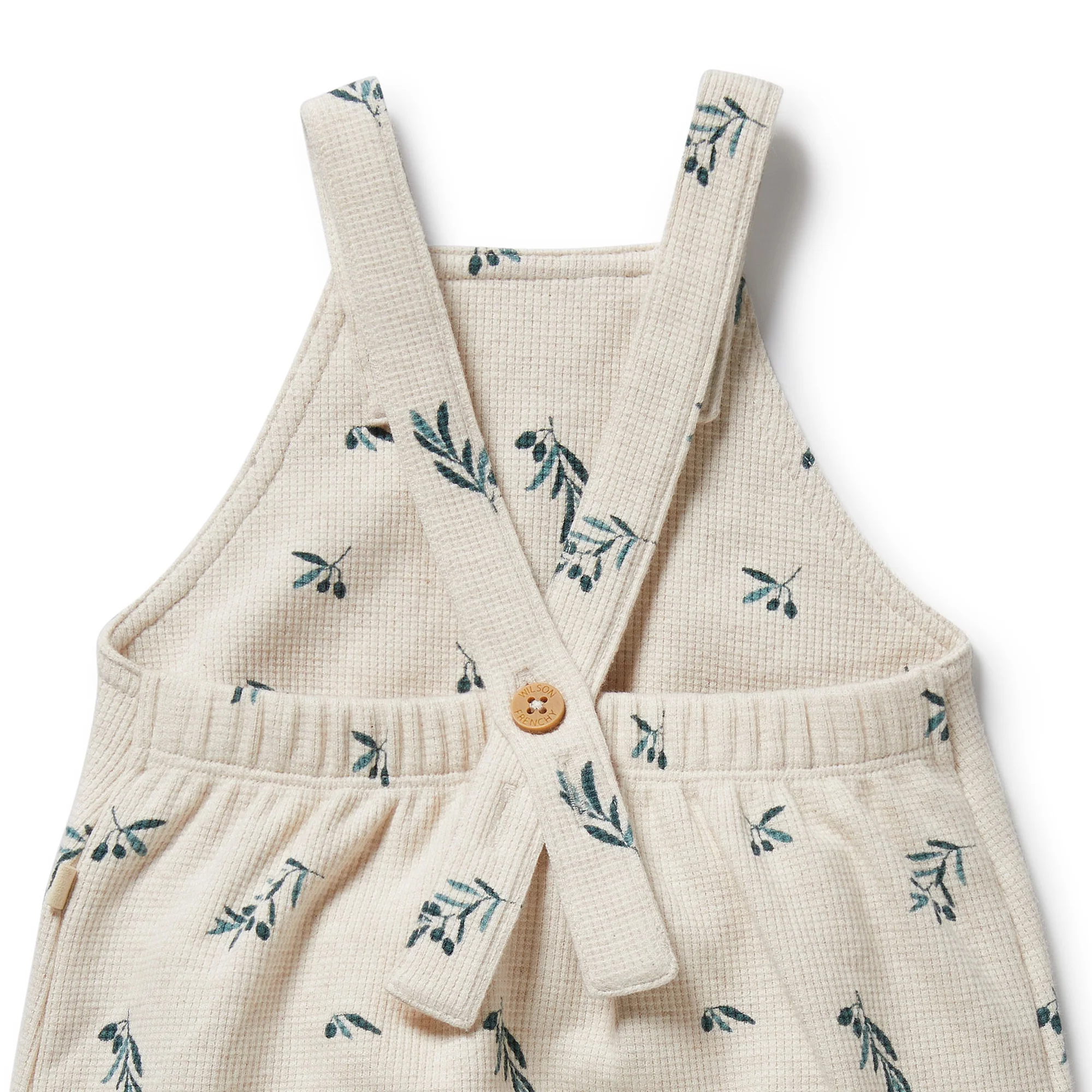 Wilson & Frenchy - Little Olive Organic Waffle Overall - Image 4