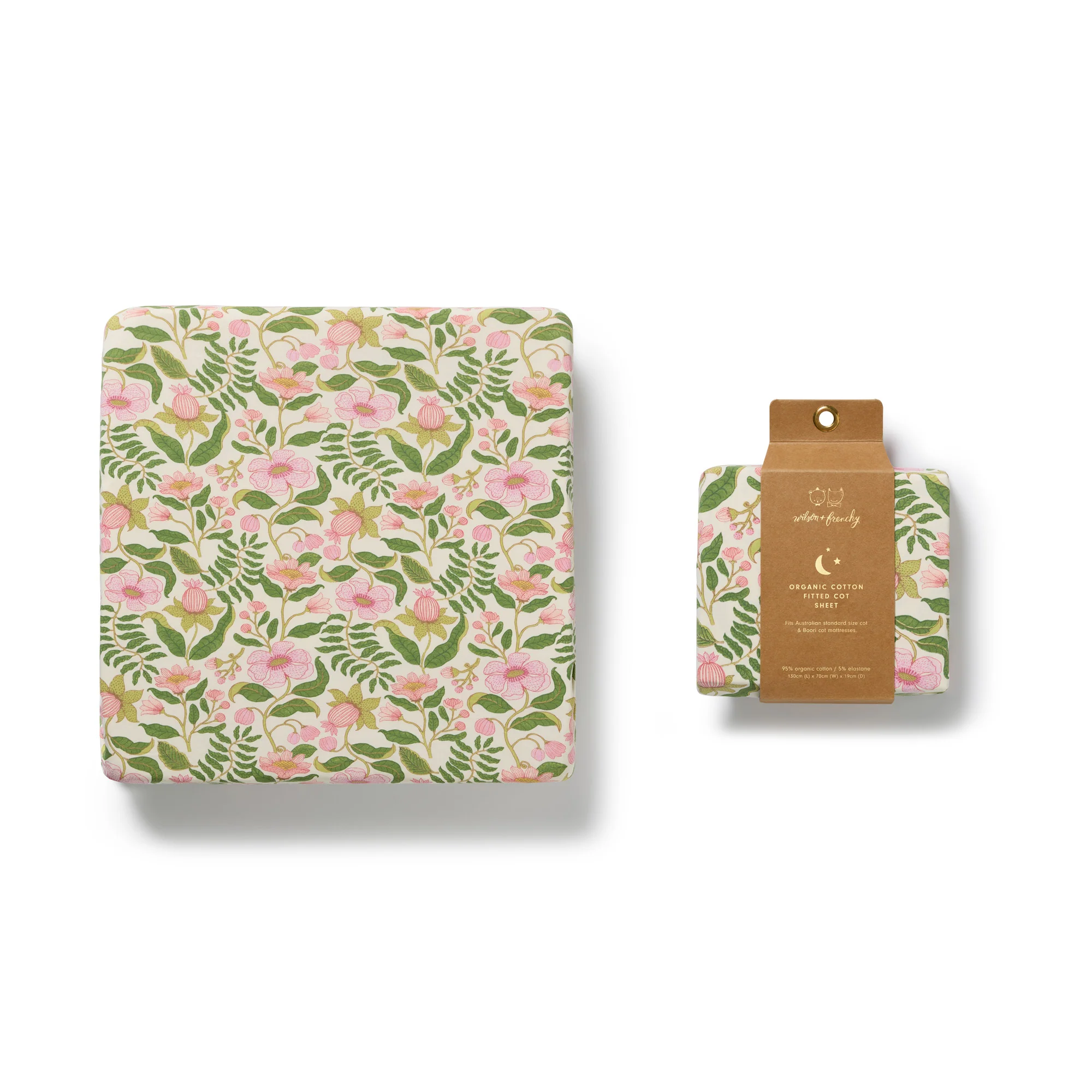 Ma Fleur Organic Cot Sheet - Image 2