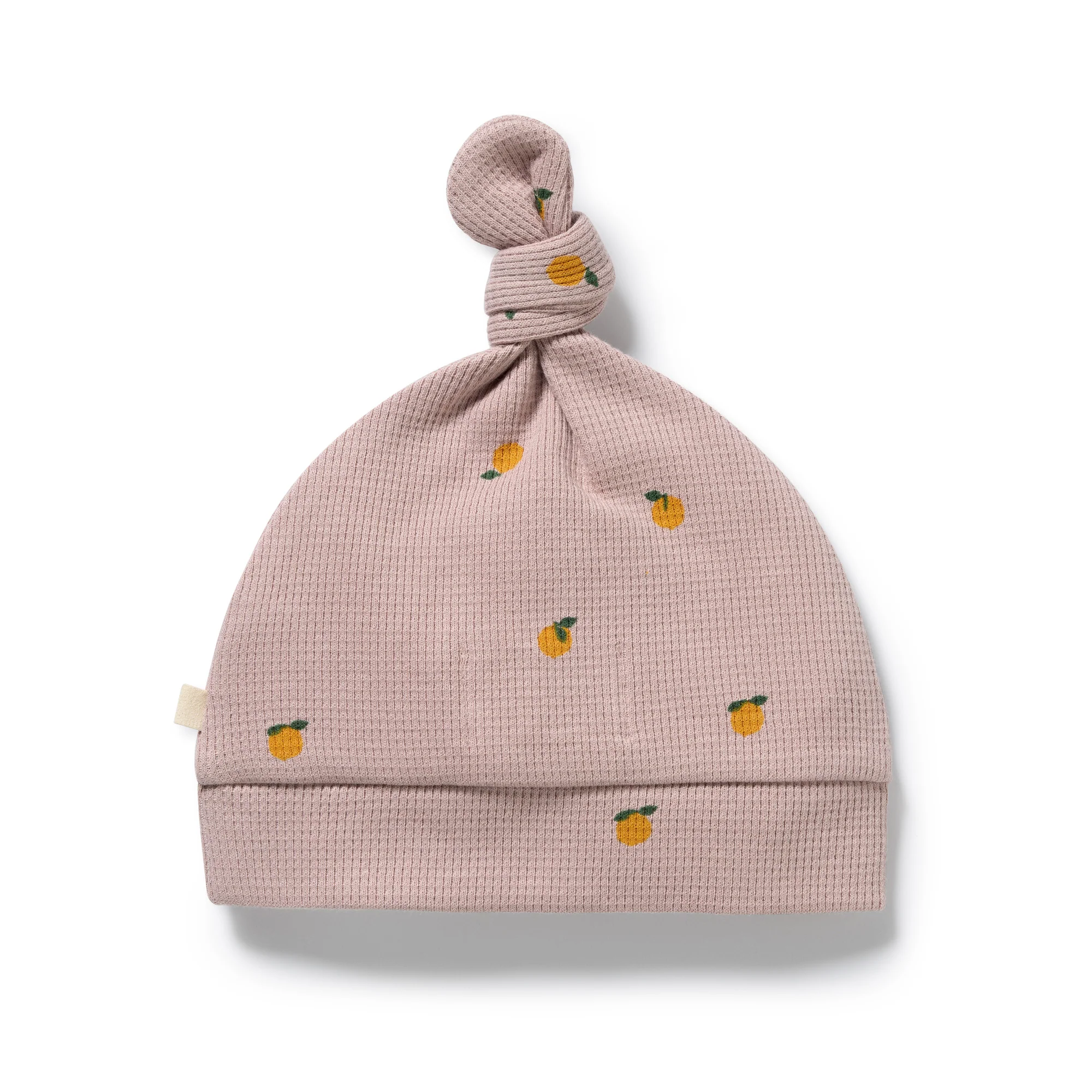 Mini Mando Organic Waffle Knot Hat - Image 3