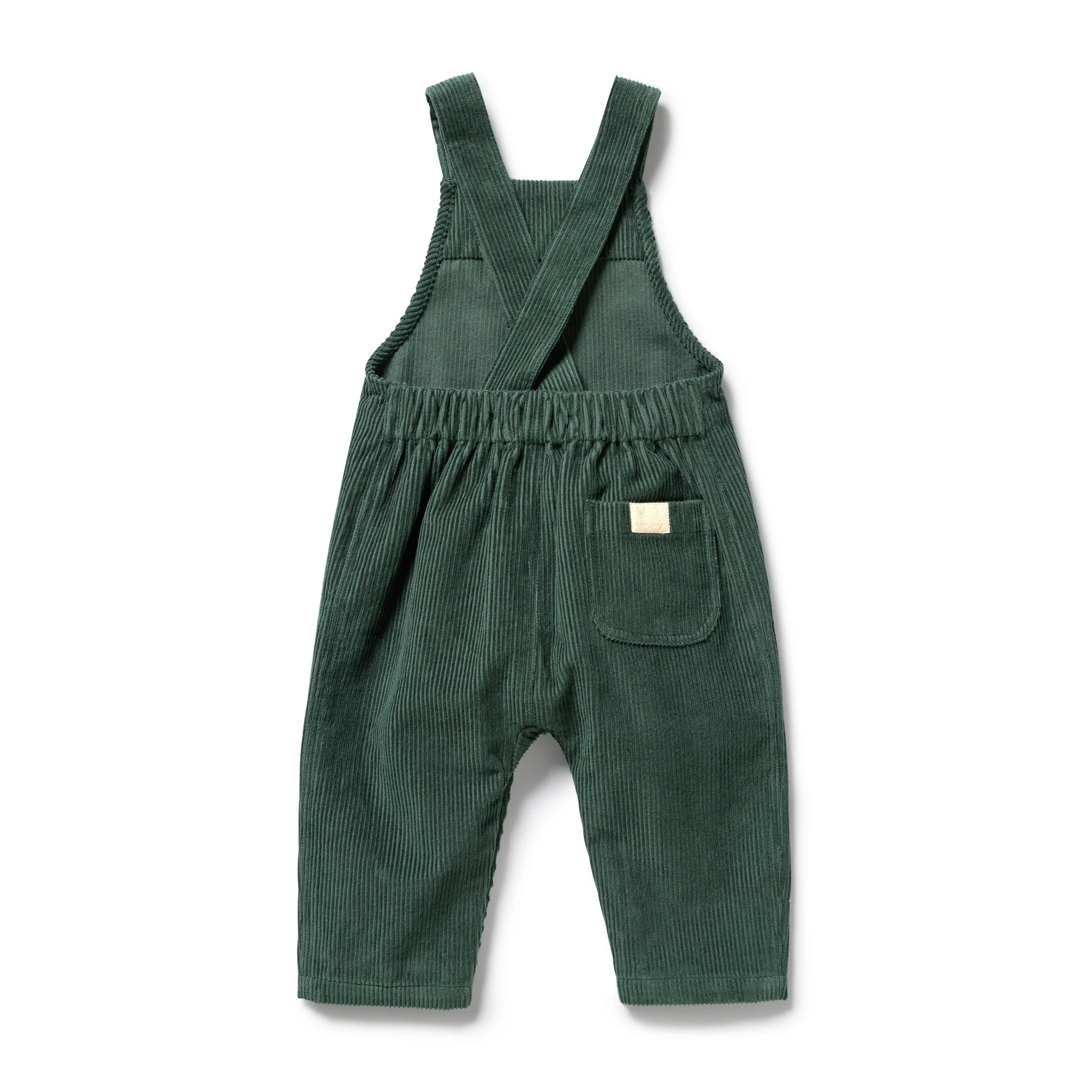 Moss Green Organic Cord Overall - Image 6
