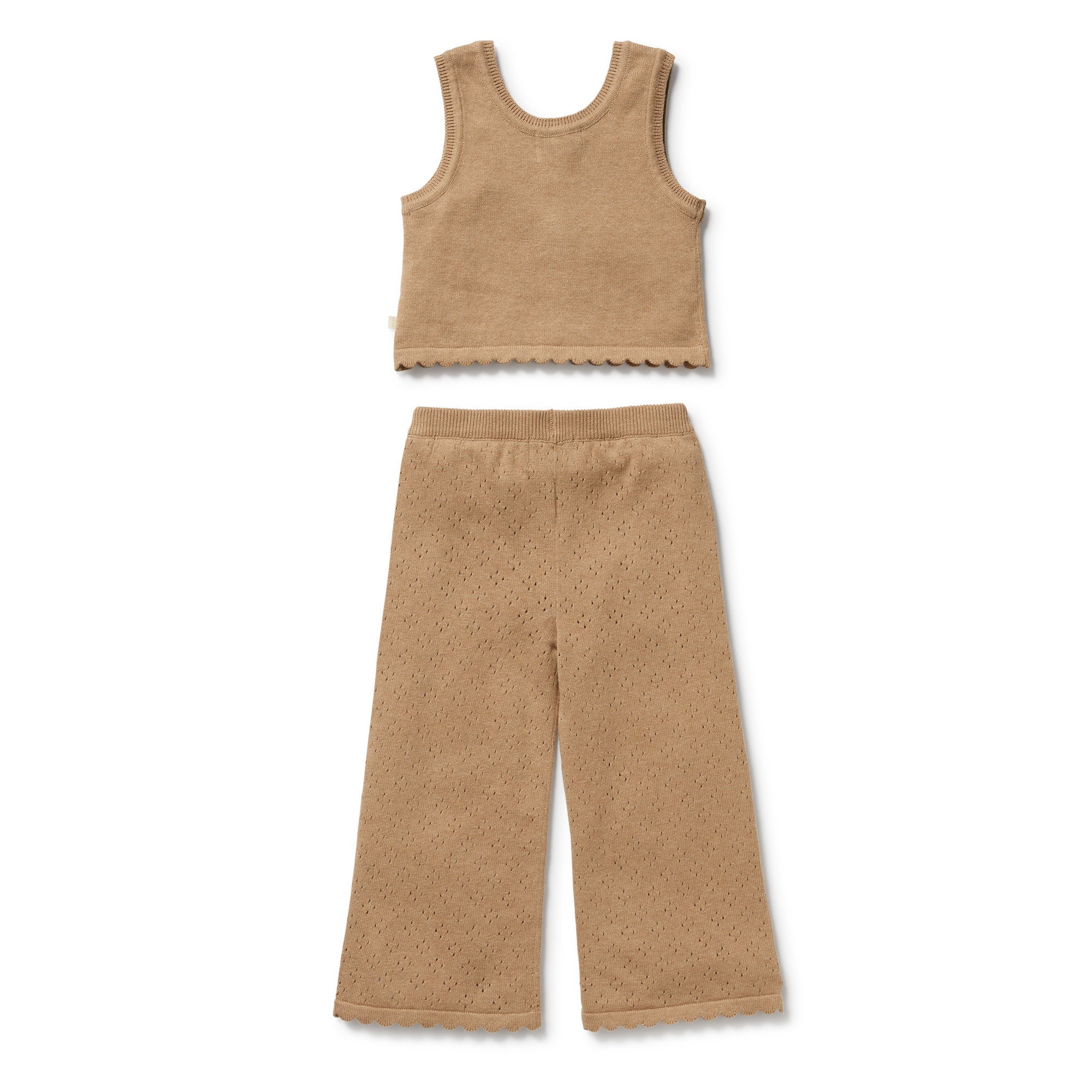 Organic Knitted Set - Oat - Image 7