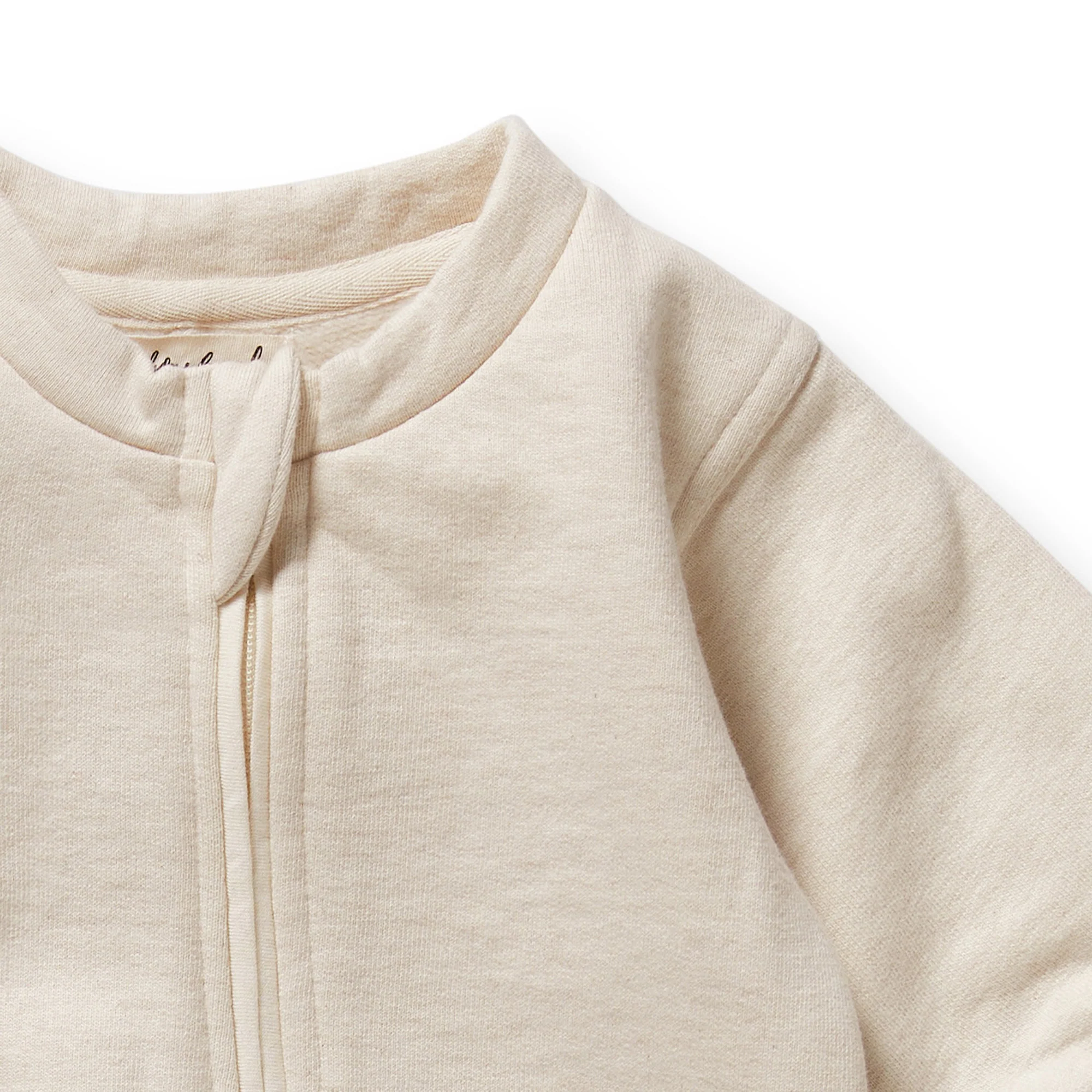 Organic Terry Growsuit - Oatmeal - Image 2