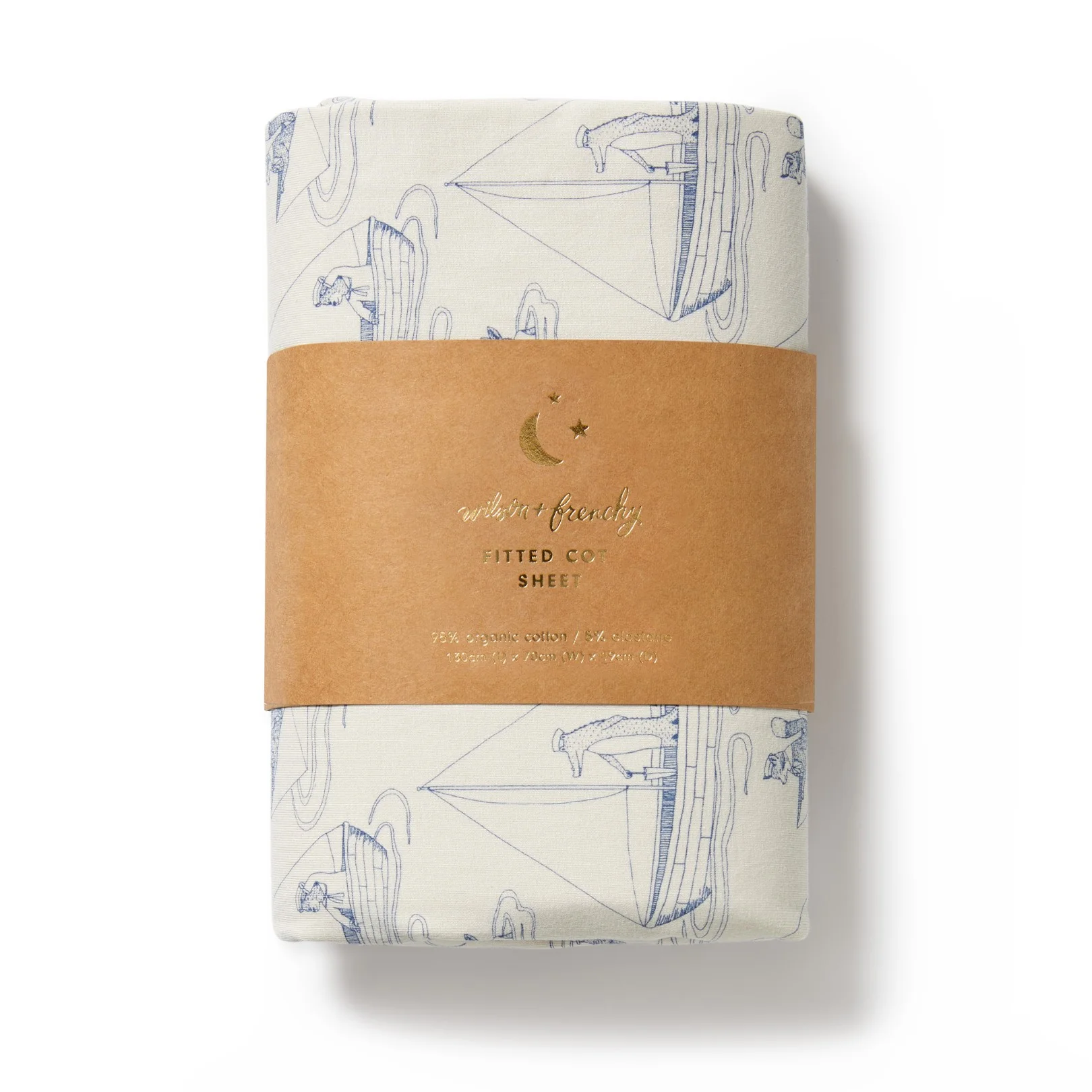 Organic Cot Sheet - Sail Away - Image 4