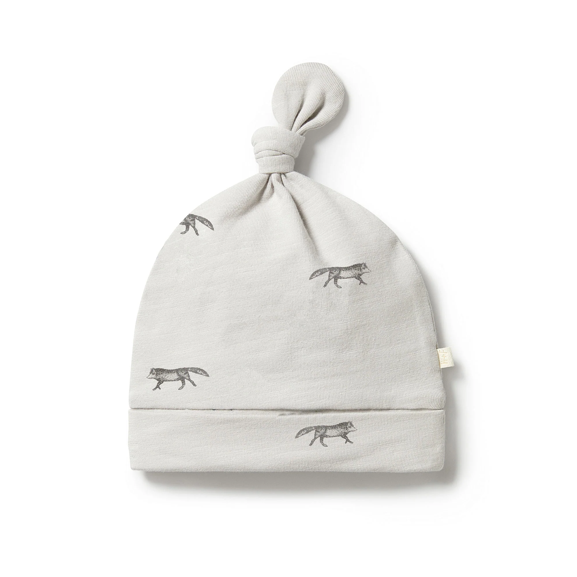 Wilson and Frenchy Organic Knot Hat - Mr Wolf