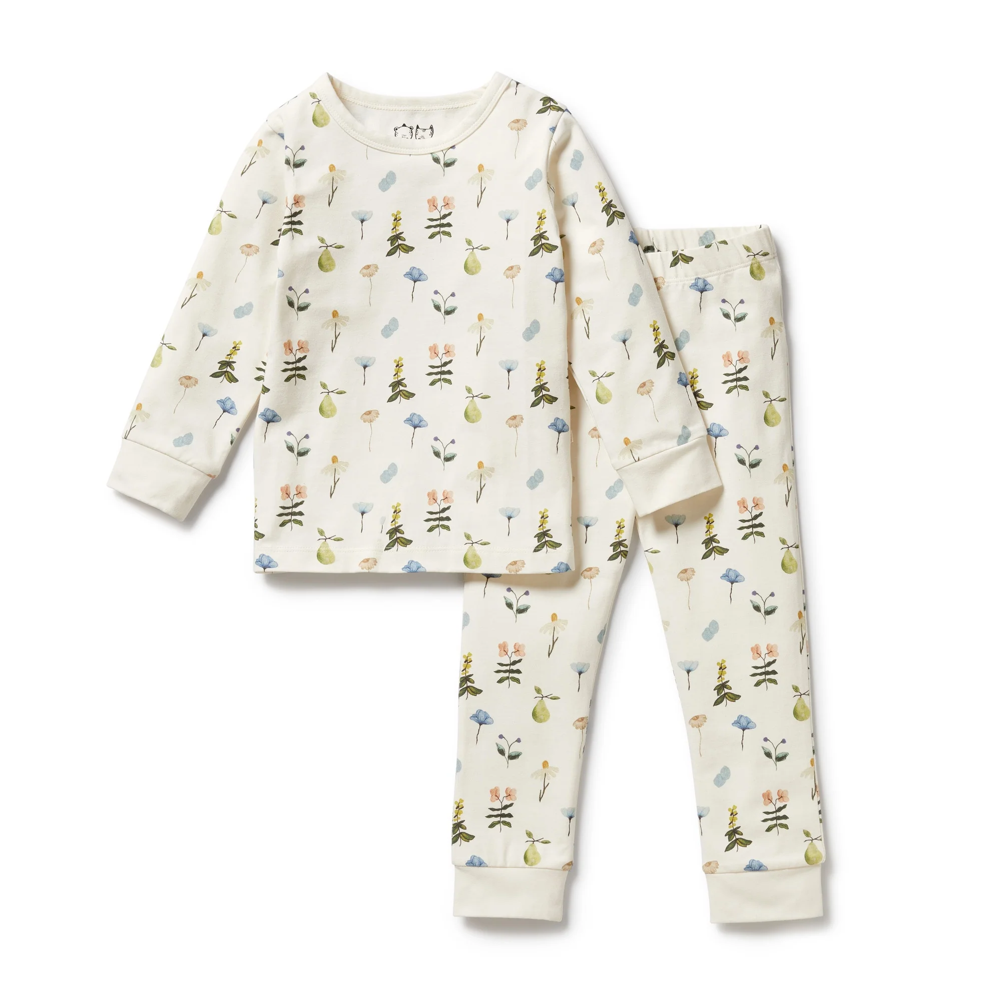 Organic Long Sleeved Pyjamas - Petit Garden