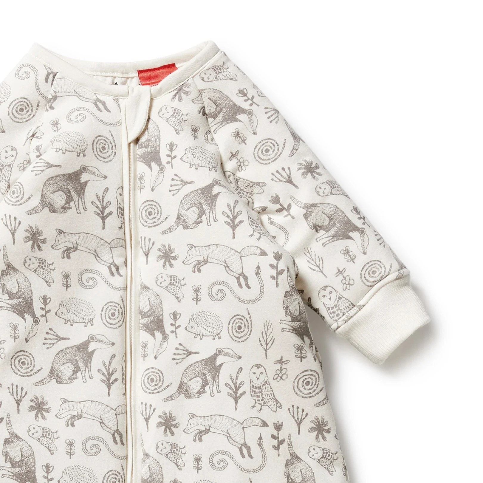 Organic Long Sleeved Sleeping Bag - Tribal Woods - Image 4