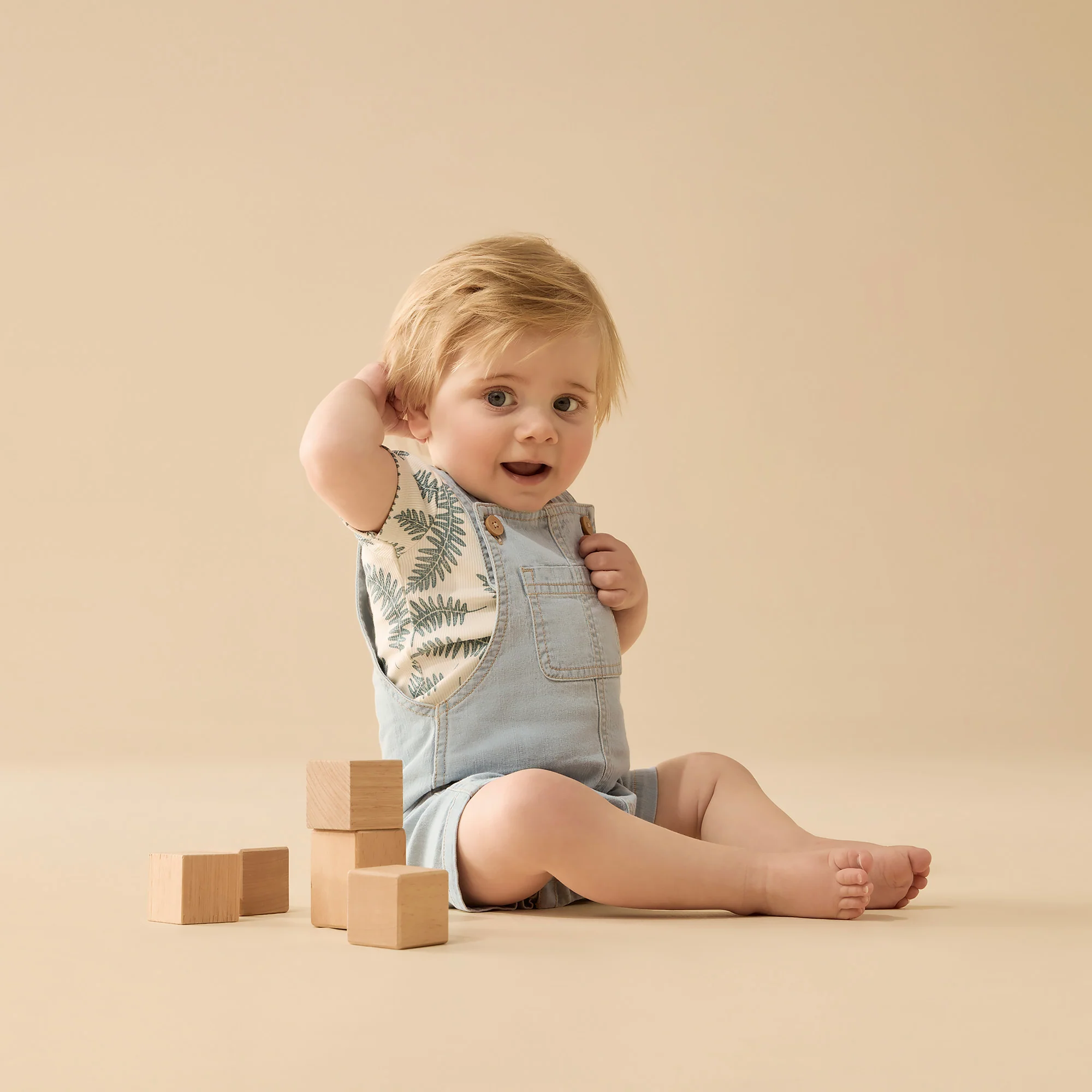 Organic Overall - Denim - Image 2