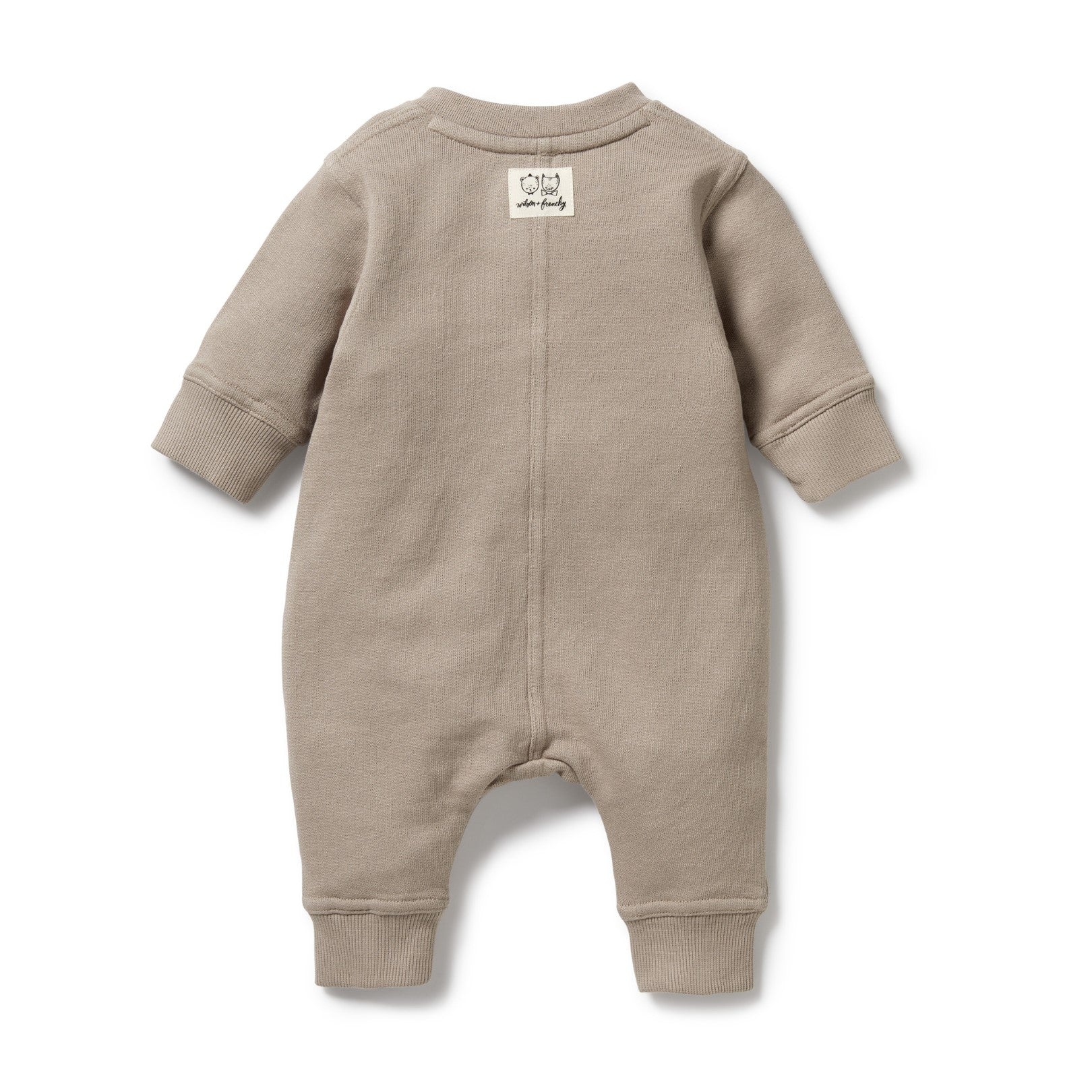 Organic Terry Growsuit - Stone - Image 4