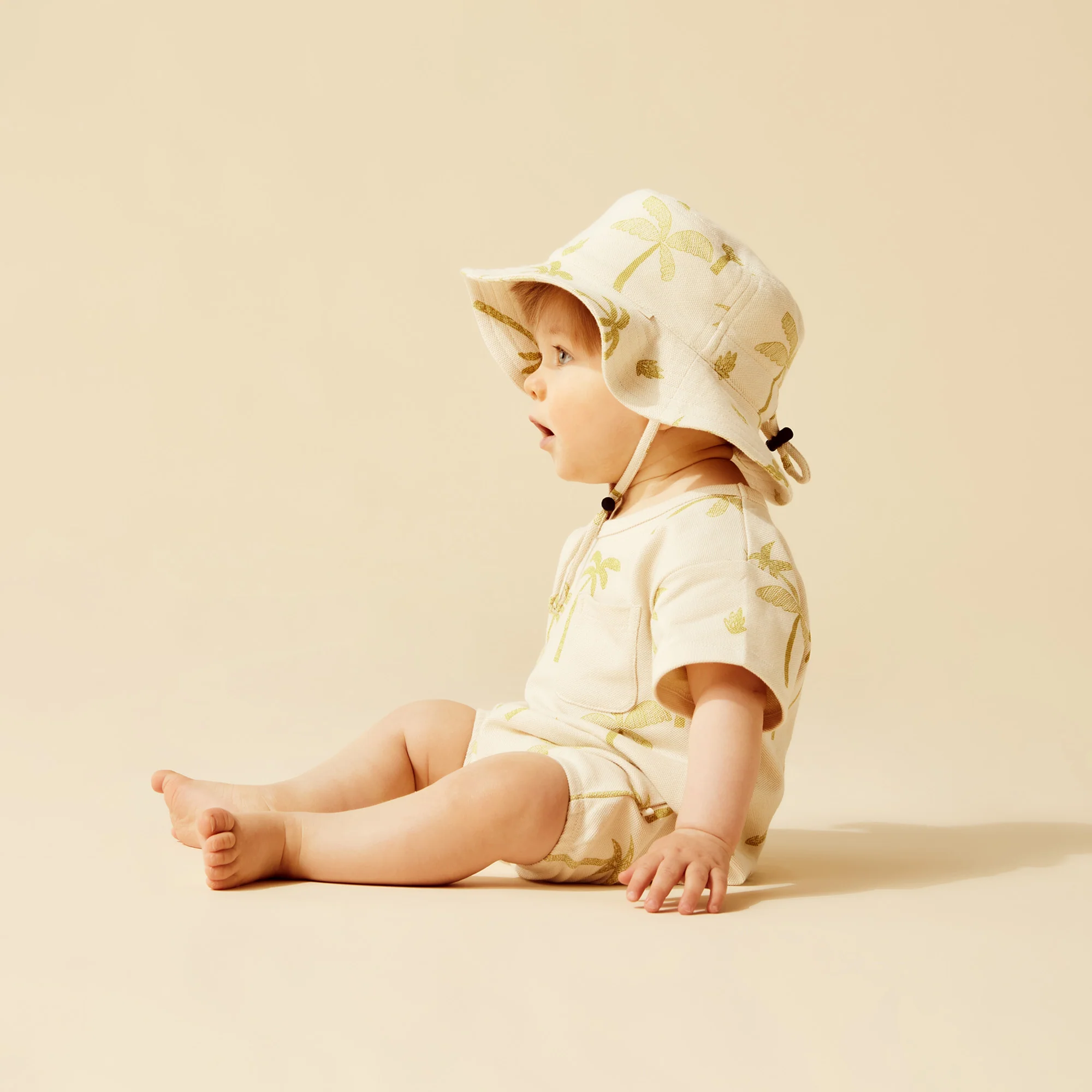 Wilson and Frenchy Palm Days Organic Tee - Natural - Image 6