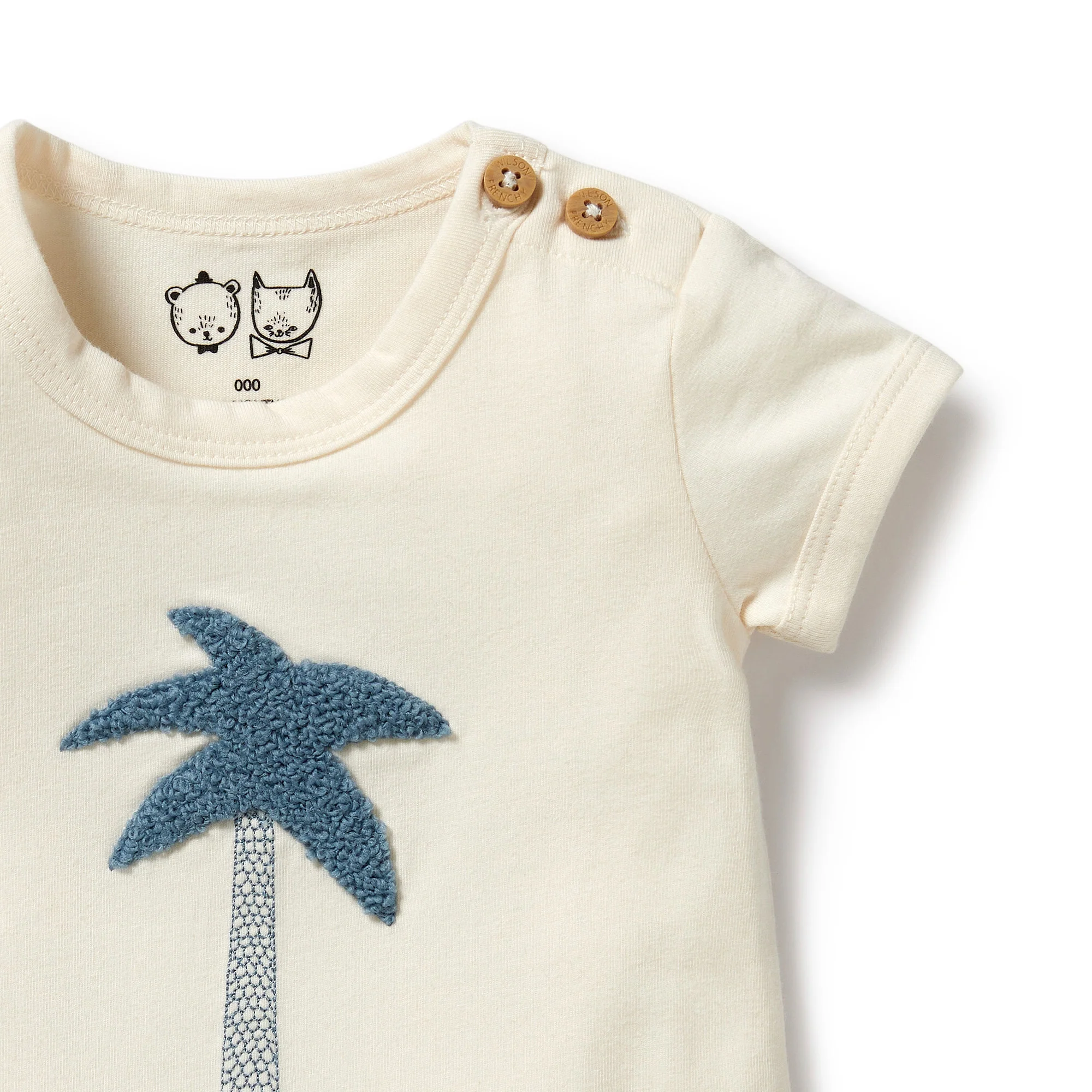 Palm Organic Bodysuit - Image 3
