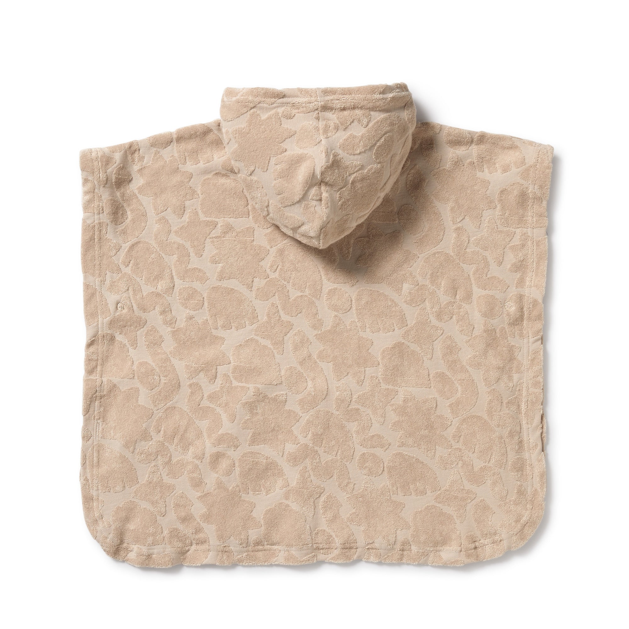 Wilson and Frenchy Pattern Play Organic Terry Hooded Poncho - Image 2