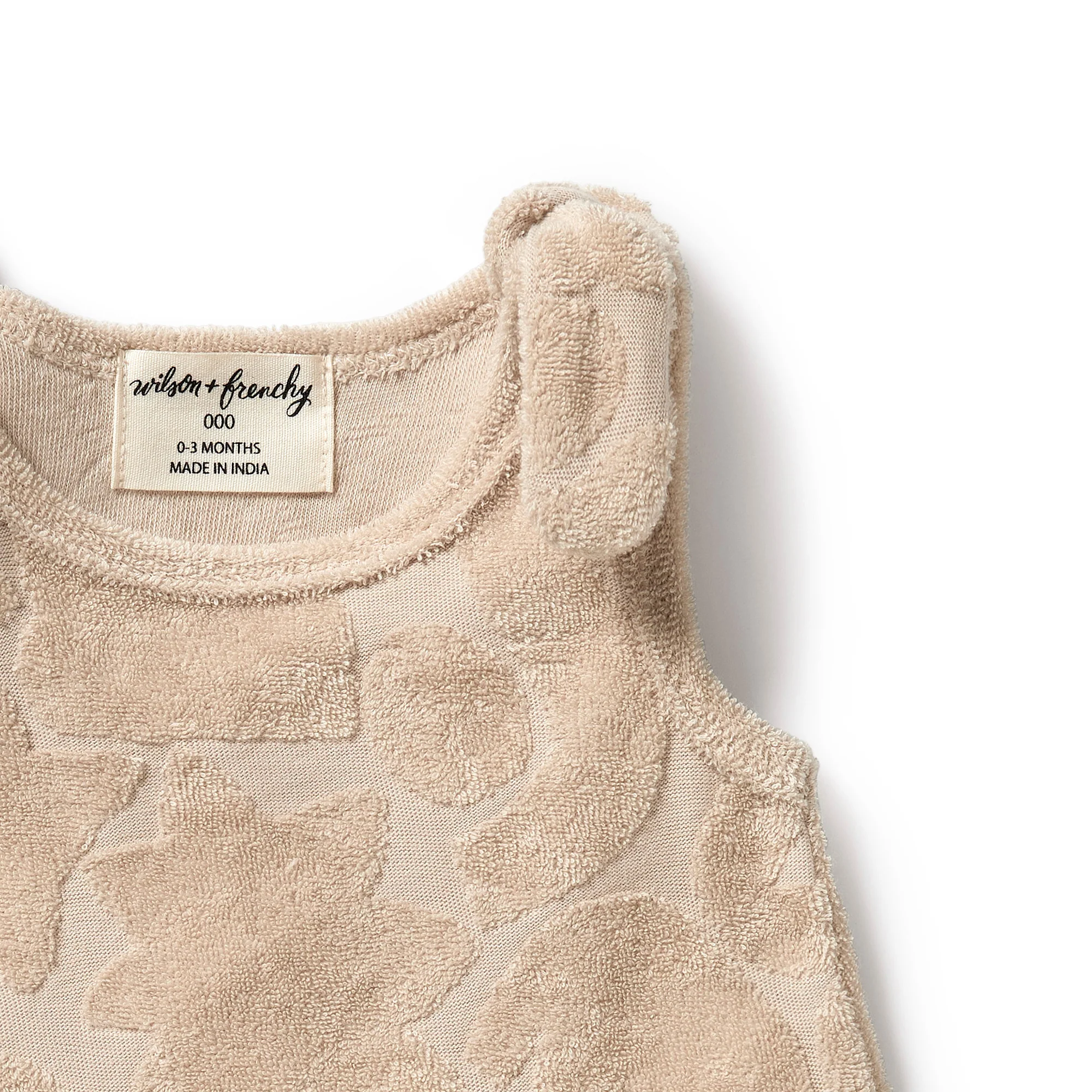 Wilson and Frenchy Pattern Play Organic Terry Singlet - Image 3