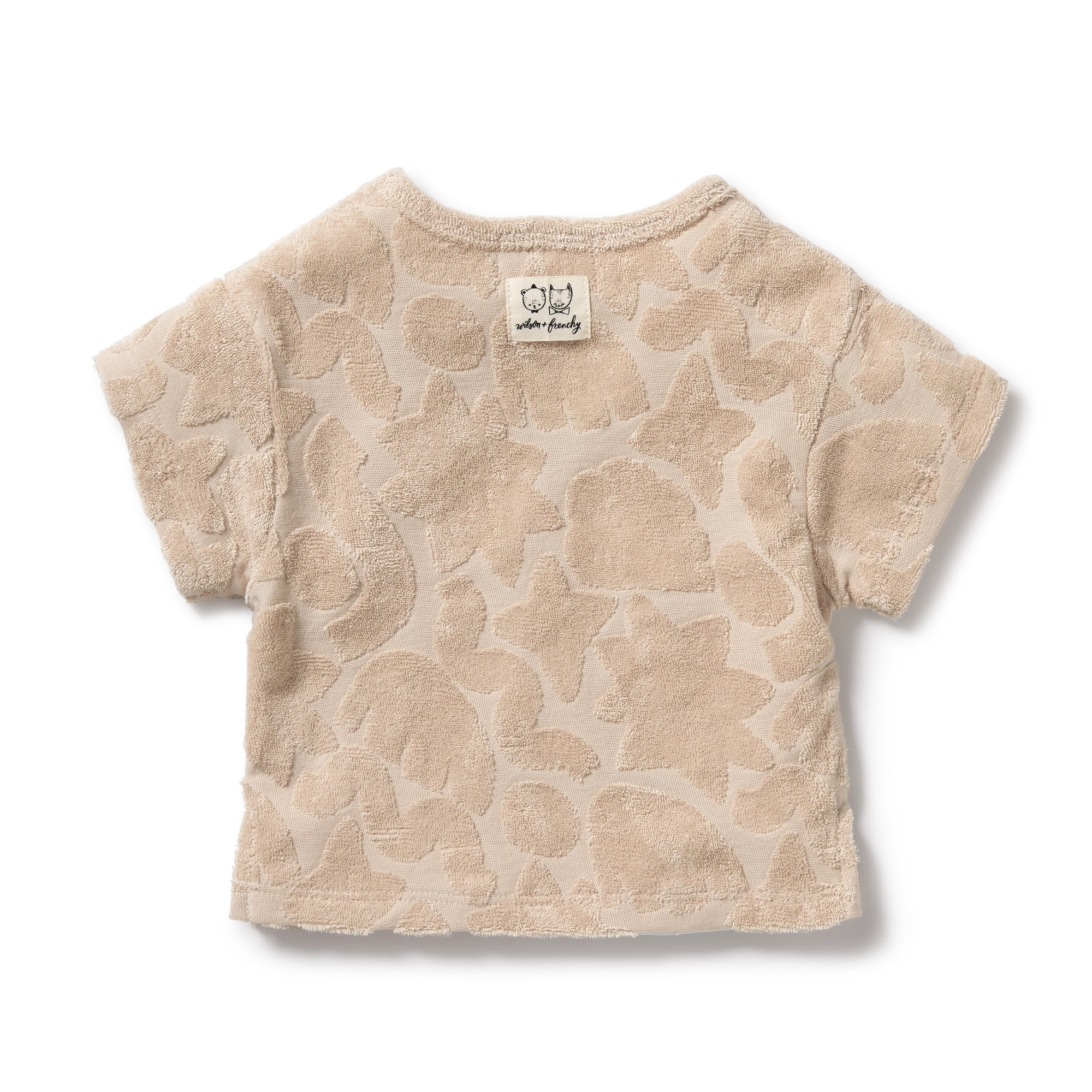 Wilson and Frenchy Pattern Play Organic Terry Tee - Image 2