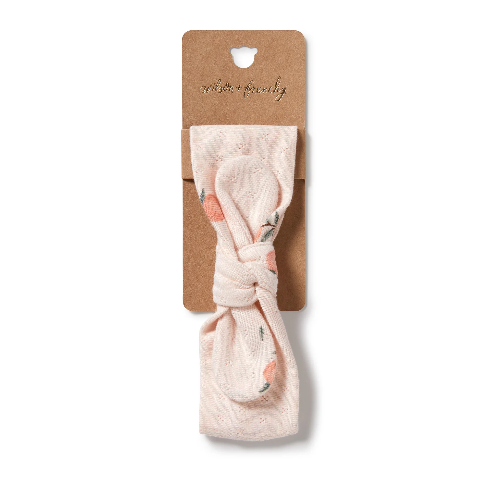 Peaches Organic Pointelle Headband - Image 2