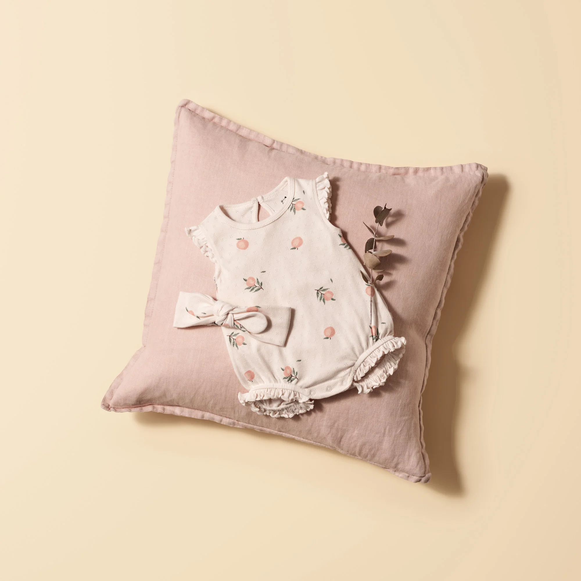 Peaches Organic Pointelle Headband - Image 7