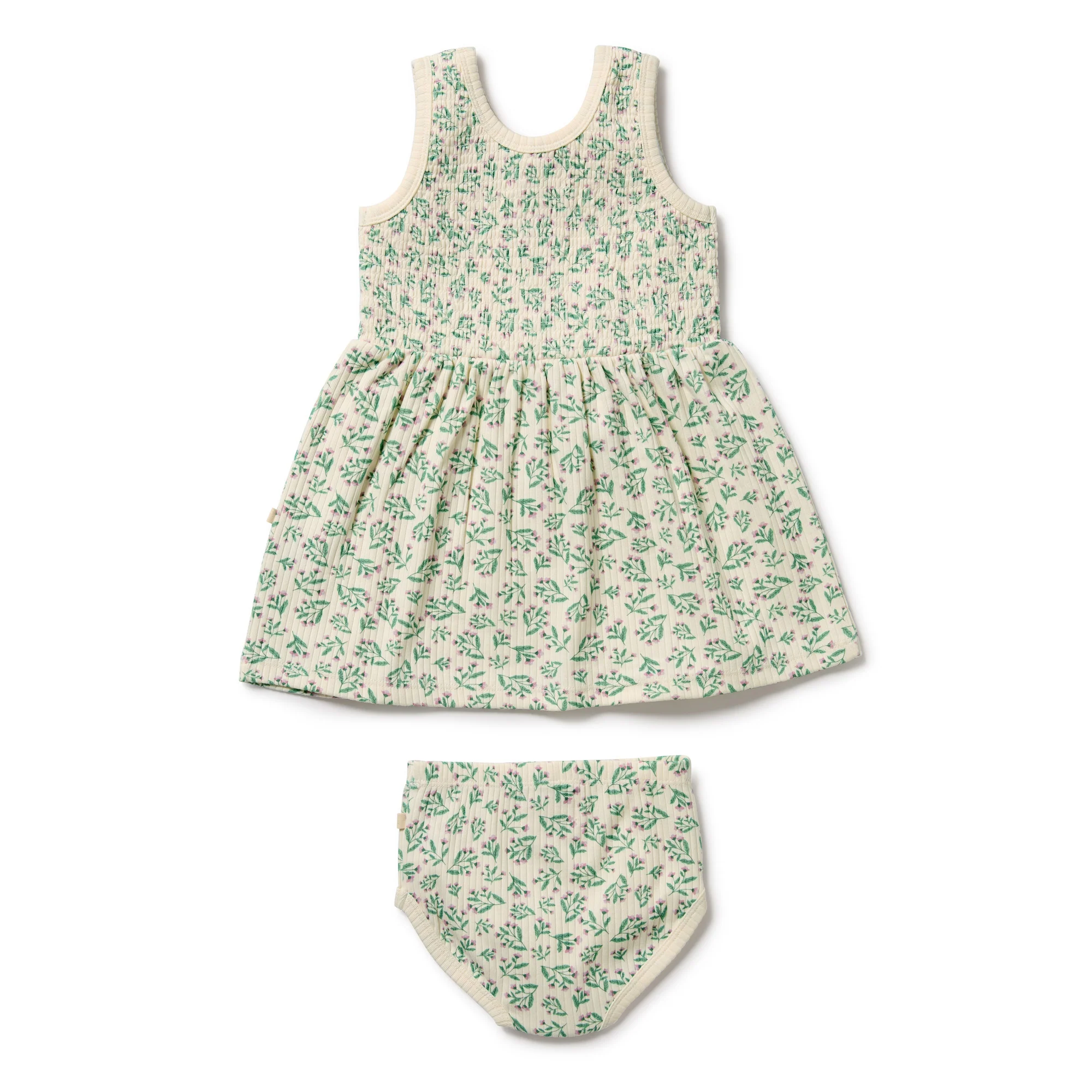 Organic Dress Set - Perwinkle - Image 4