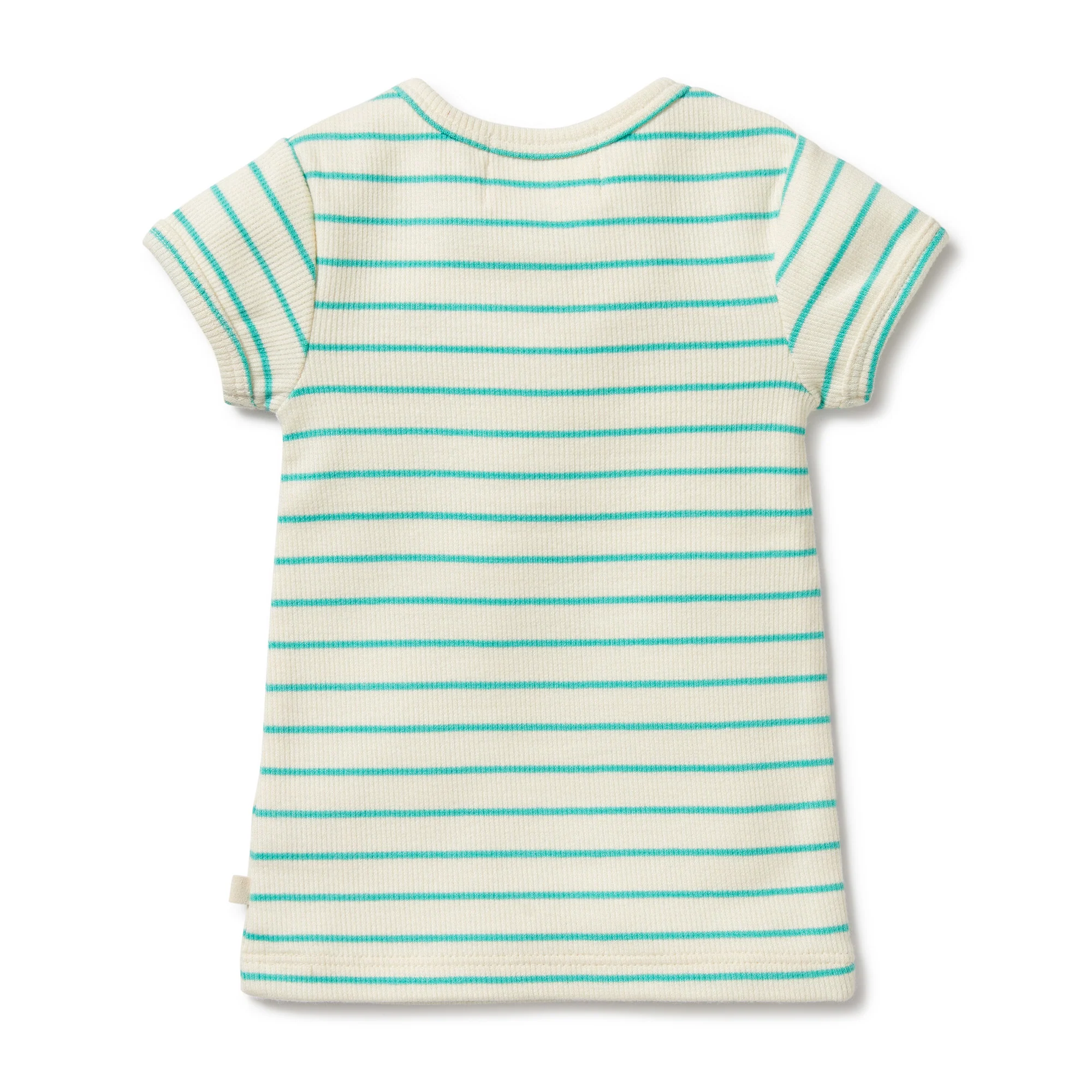 Wilson and Frenchy Petit Green Organic Henley Tee - Image 3