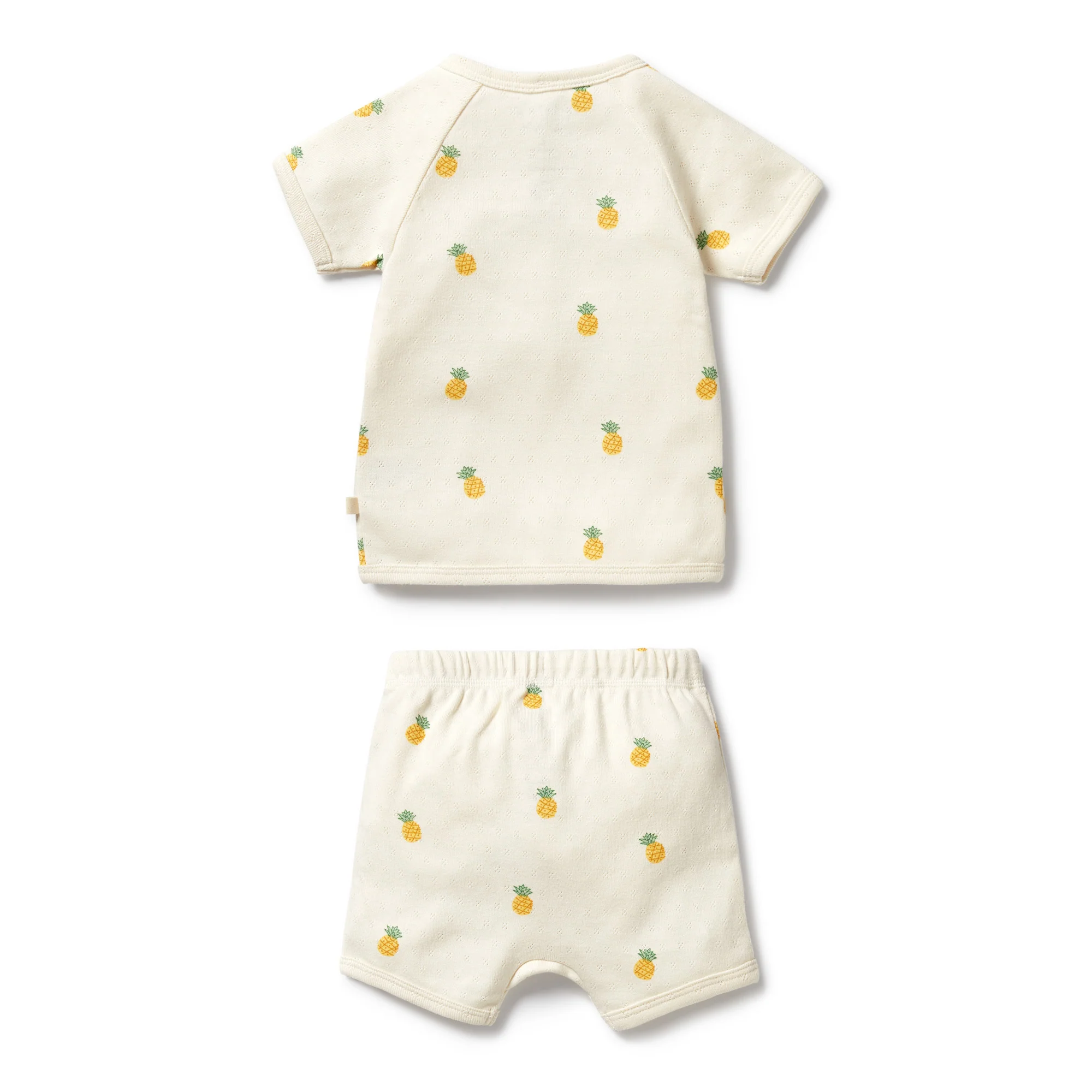 Organic Pointelle Kimono Set - Piney Pals - Image 4