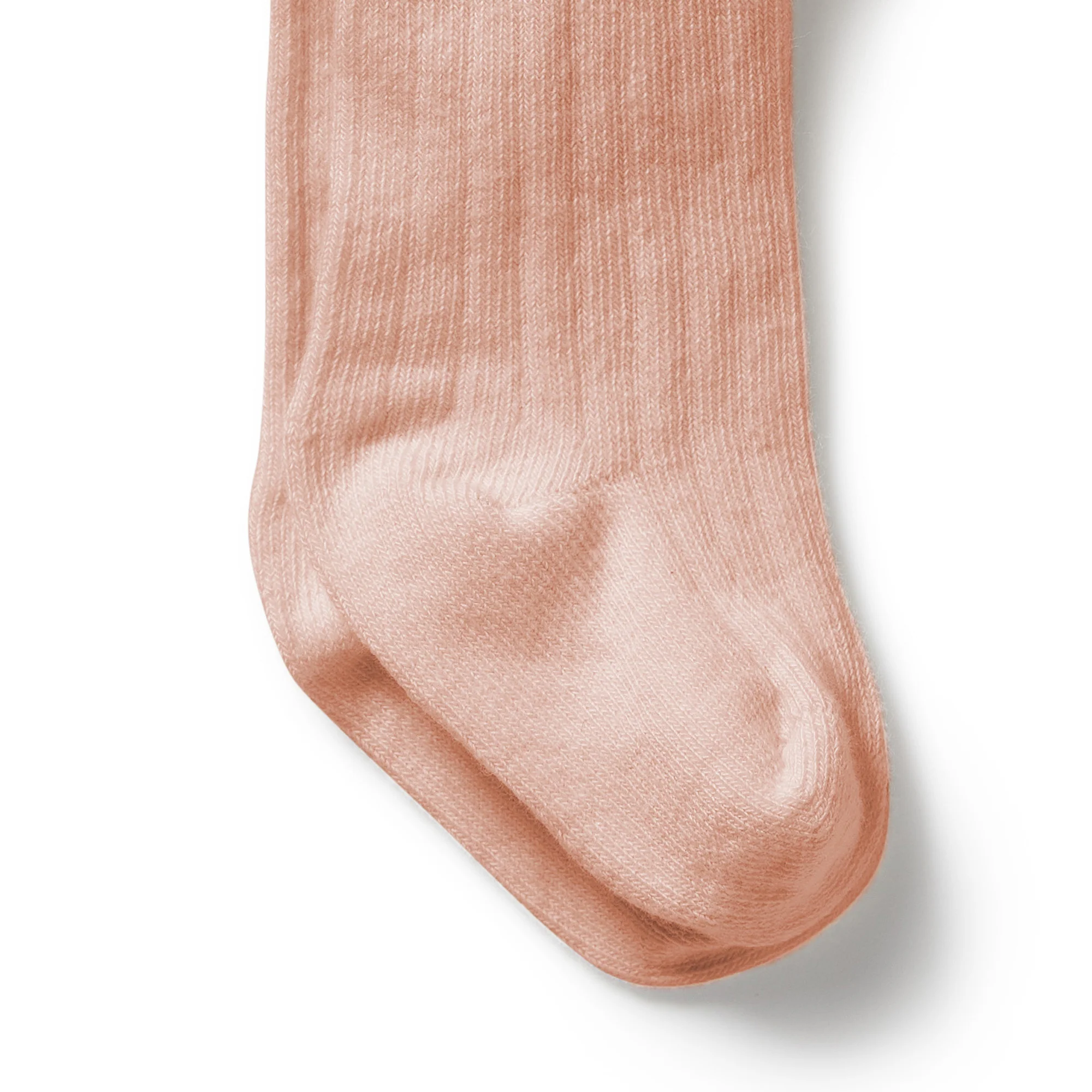 Wilson & Frenchy - Pink Organic Ribbed Tights - Image 2