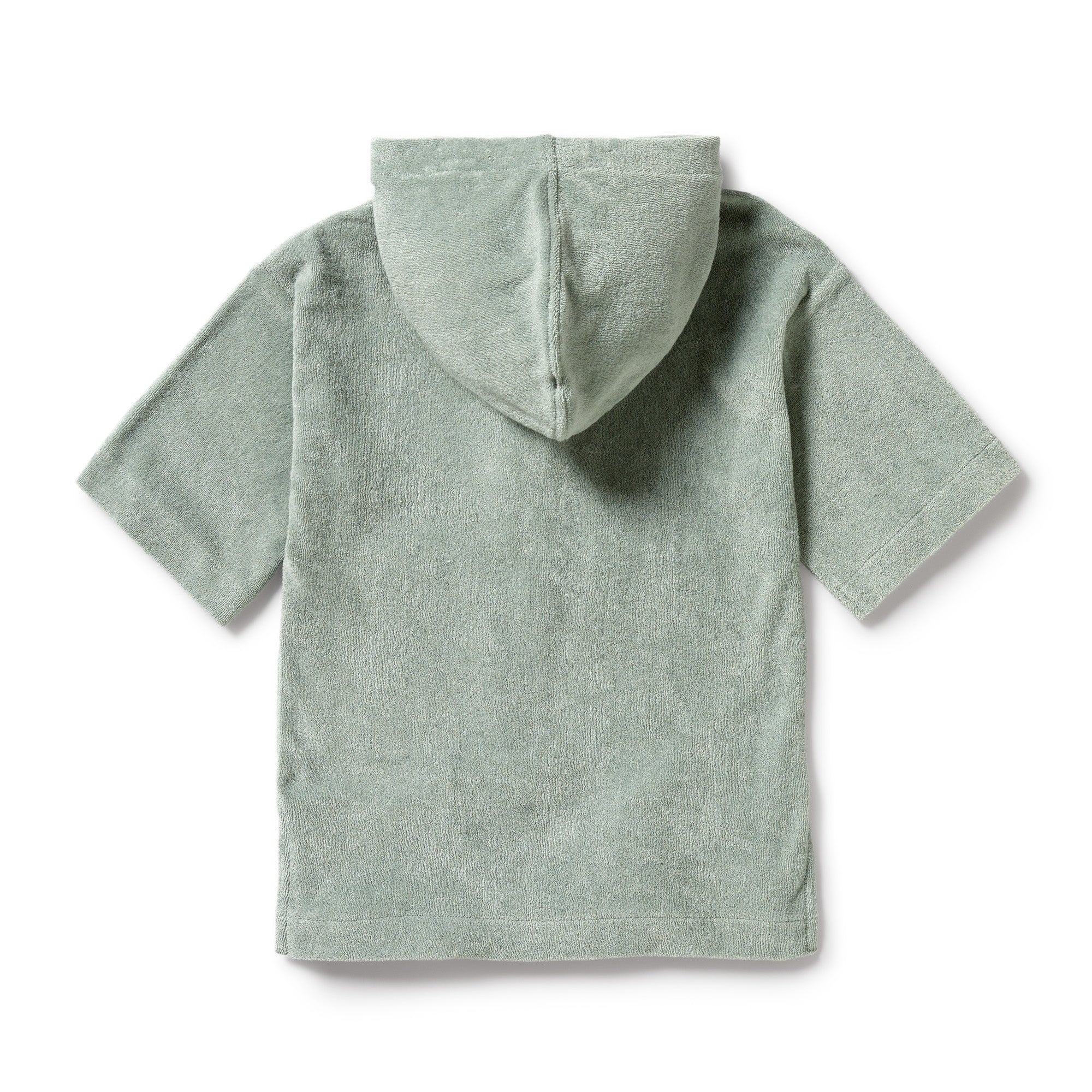 Pistachio Organic Terry Hooded Towel - Image 2