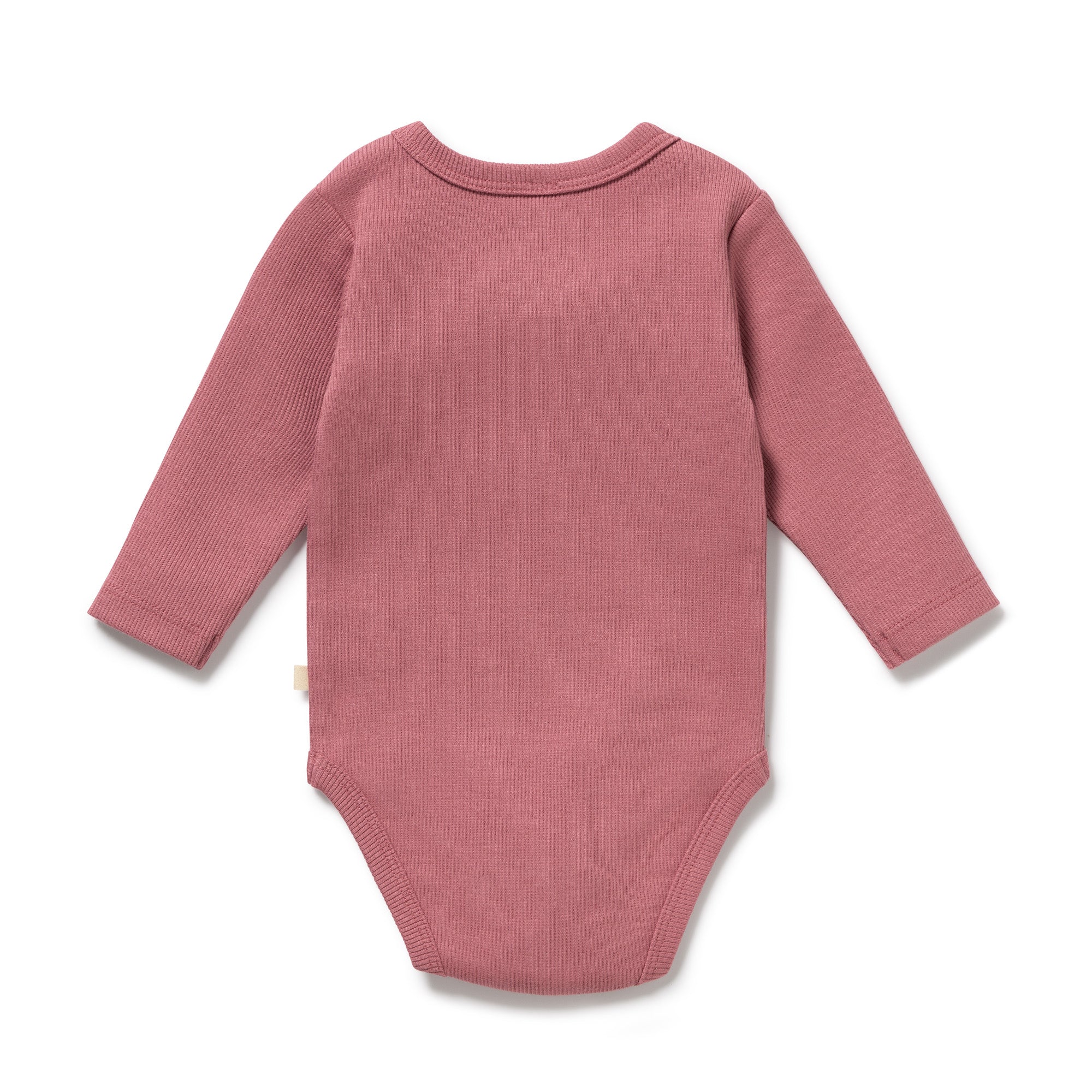 Plum Organic Rib Long Sleeved Bodysuit - Image 6
