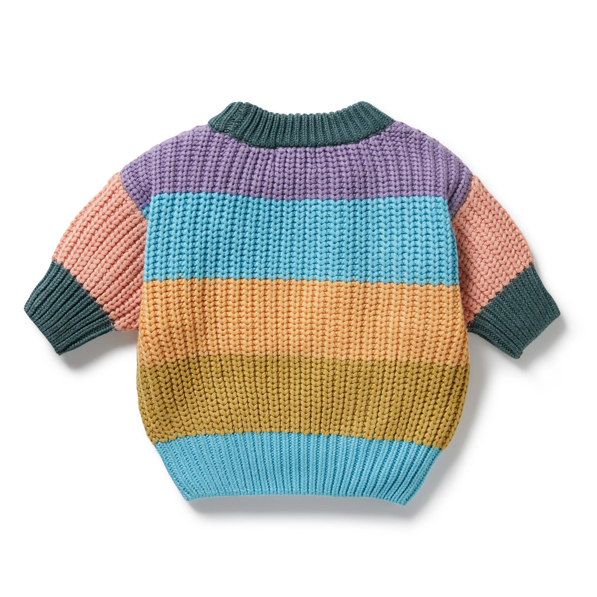 Wilson & Frenchy - Rainbow Organic Knitted Jumper - Image 4
