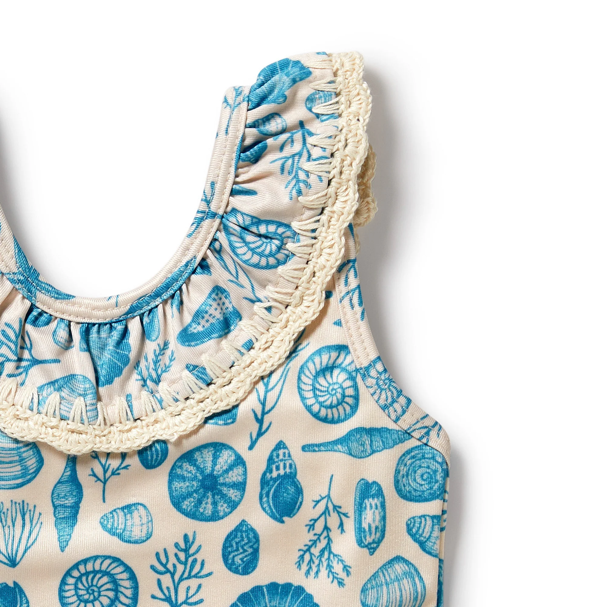 Shells Crochet Swimsuit - Image 3