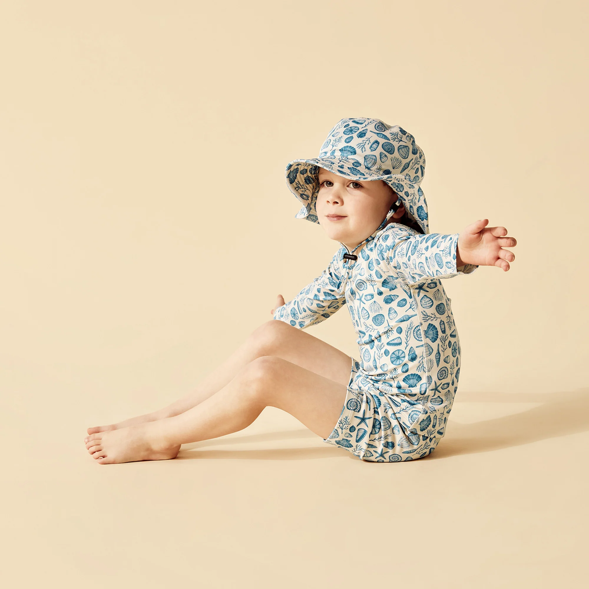 Shells One Piece Boyleg Swimsuit - Image 6