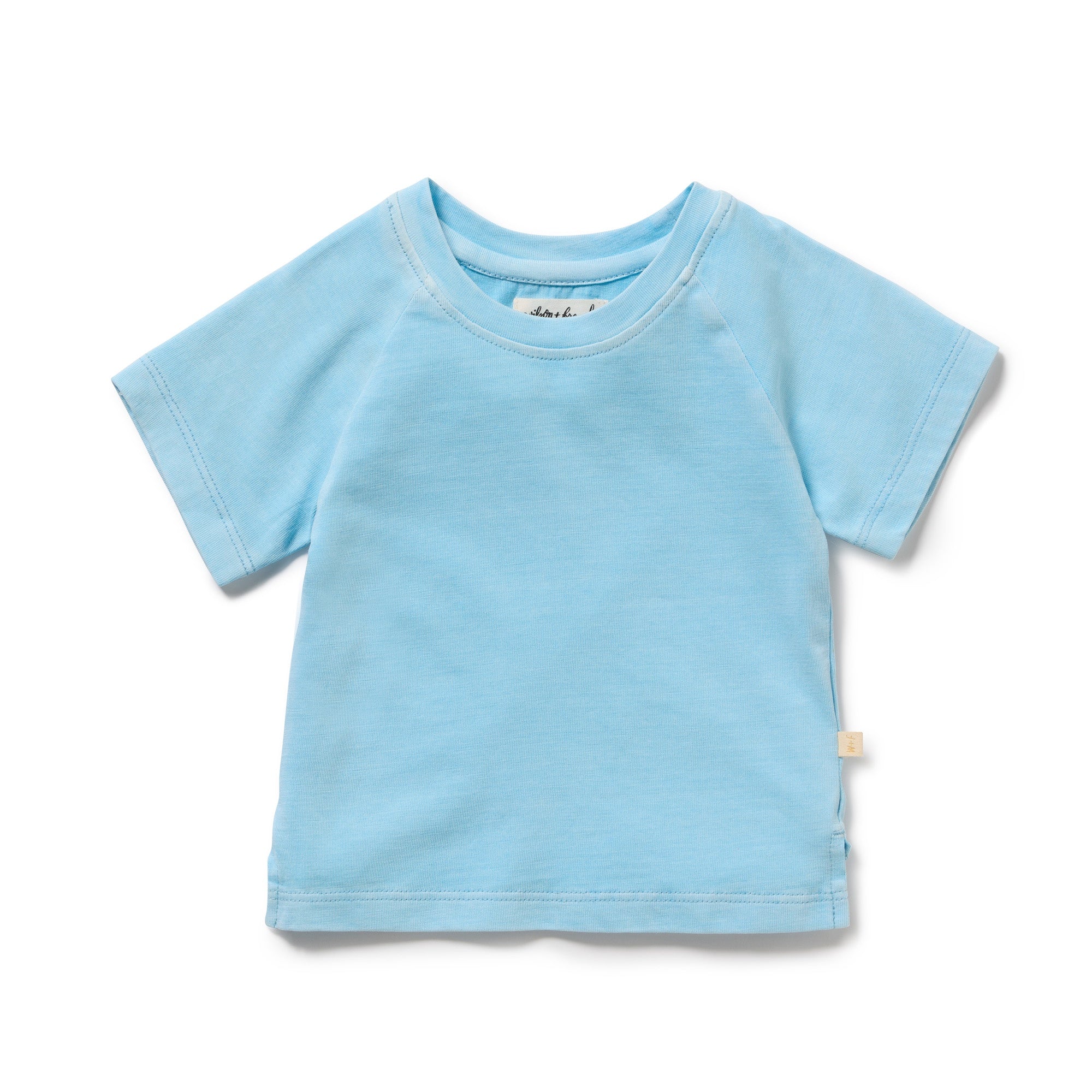 Organic Dyed Tee - Sky