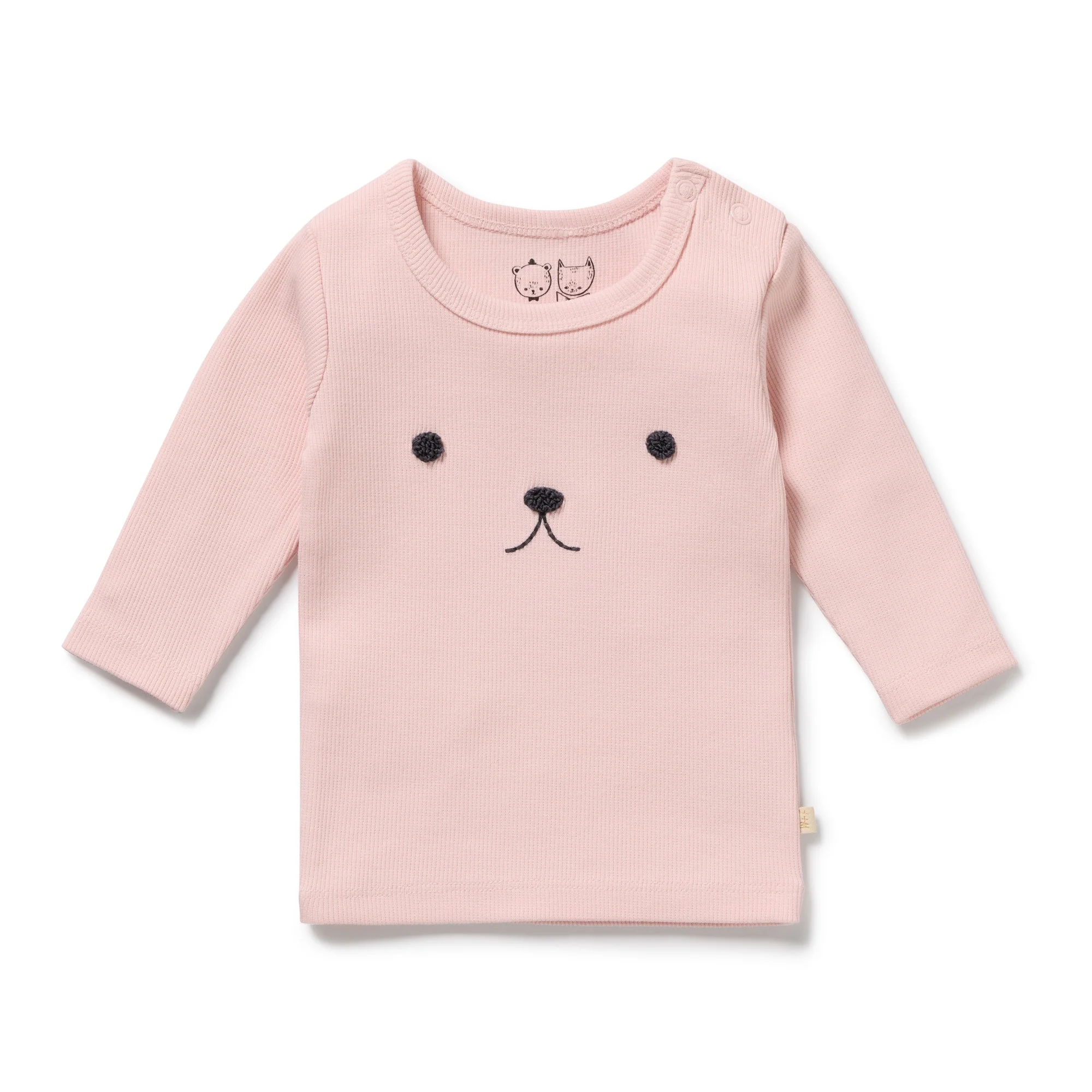 Strawberry Cream Organic Rib Top