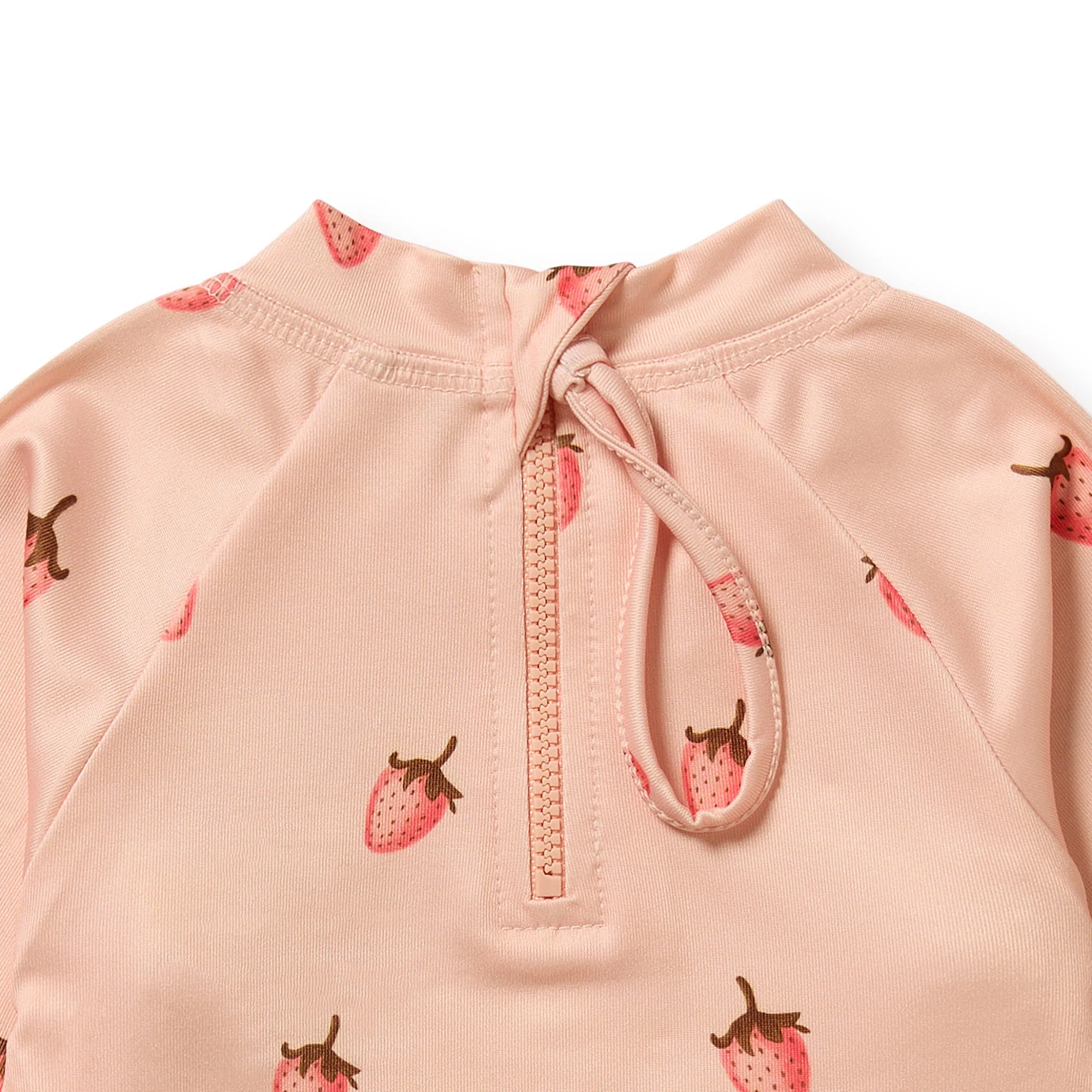 Cutwork Rashie Swimset - Strawberry Kisses - Image 4