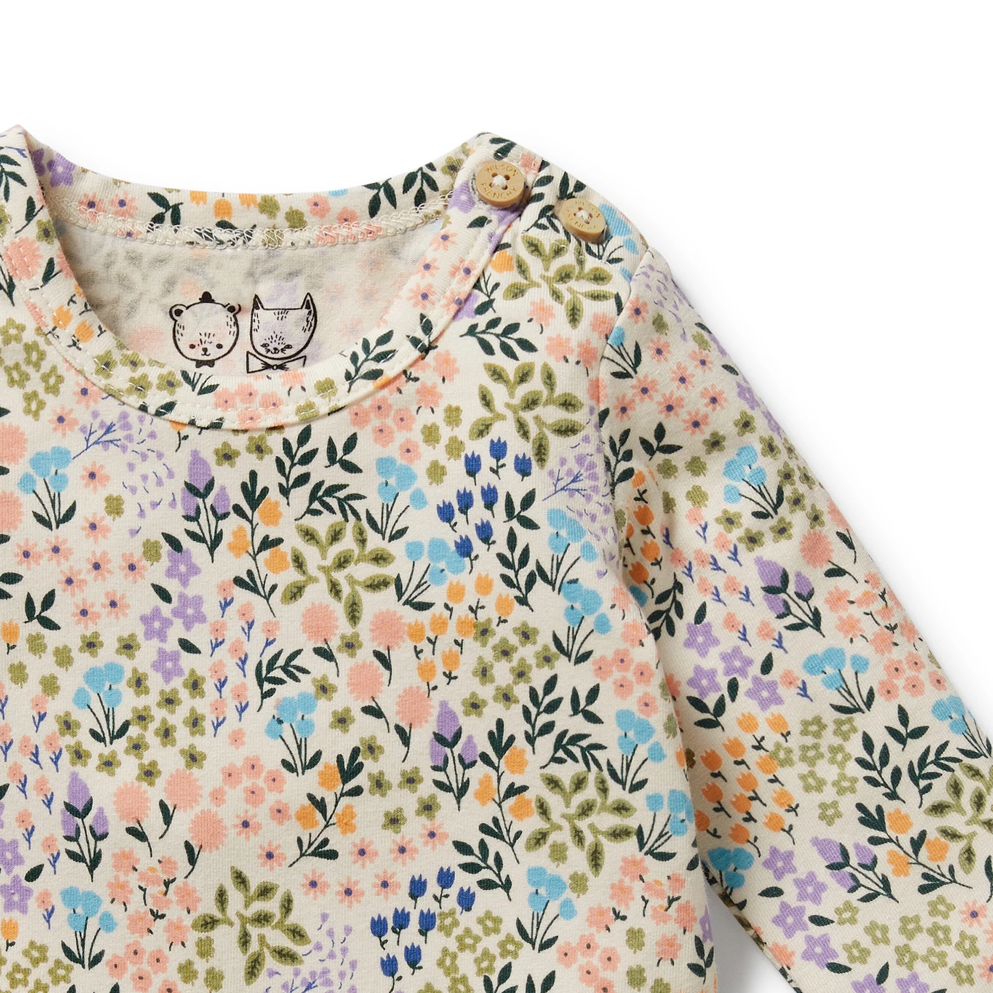 Wilson & Frenchy - Tiny Bloom Organic Bodysuit - Image 2
