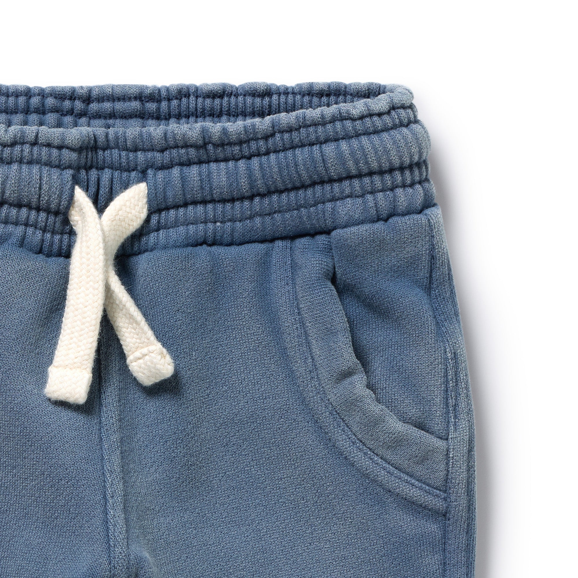 Twilight Blue Organic Terry Sweat Pant - Image 3