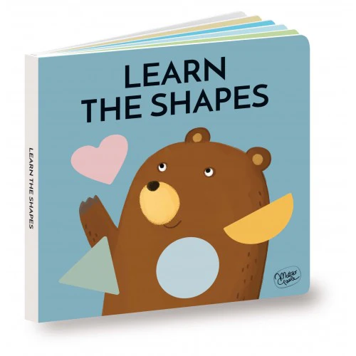 Wooden Sorting Box and Book - Shapes - Image 3