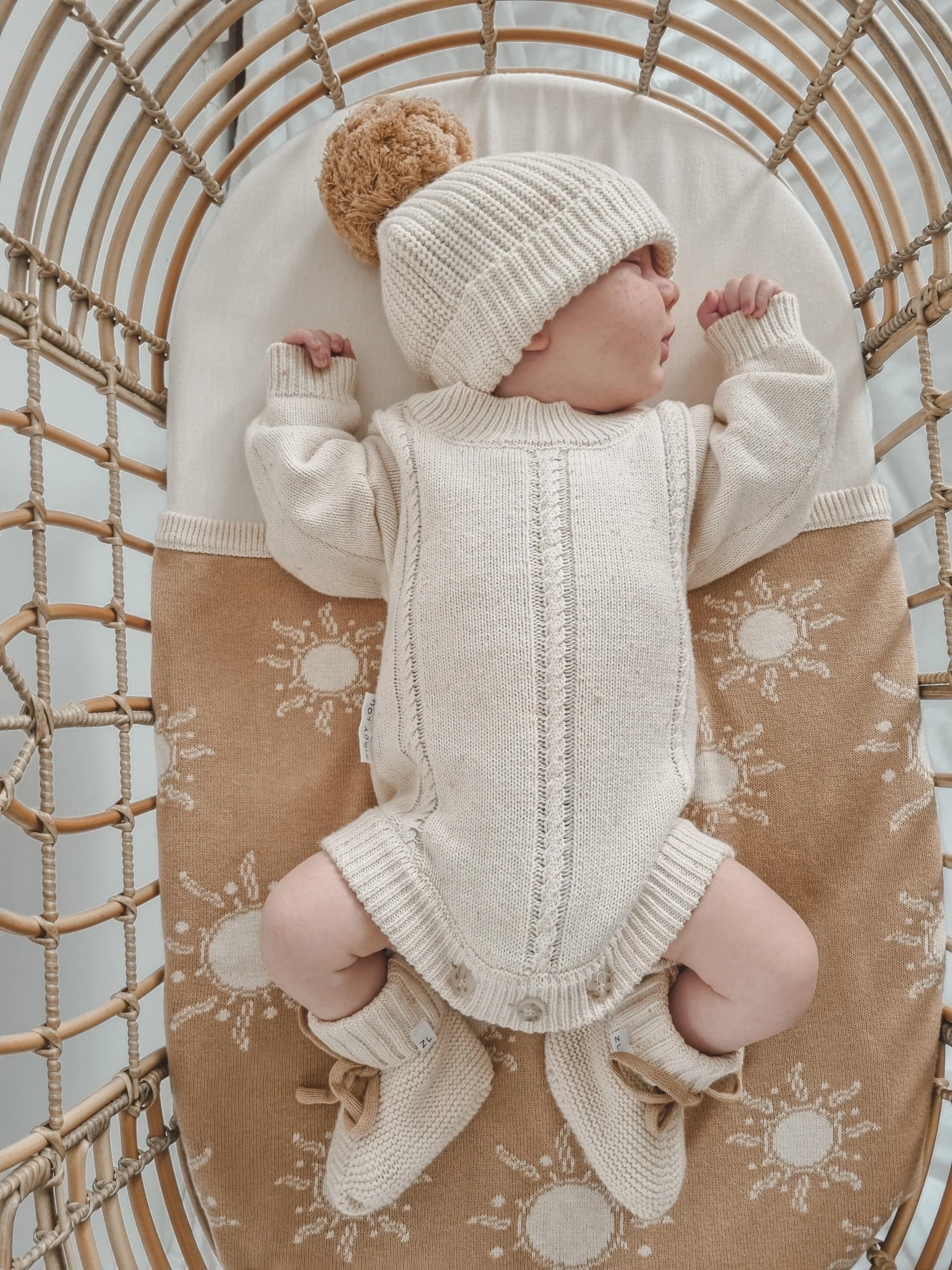 Ziggy Lou - Heirloom Romper | Biscotti Fleck - Image 2